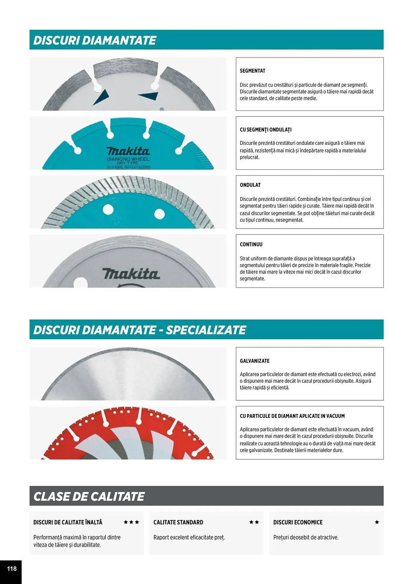 Catalog Catalog Makita de la 1 aprilie până la 31 decembrie 2025 - Revista Pagina 118