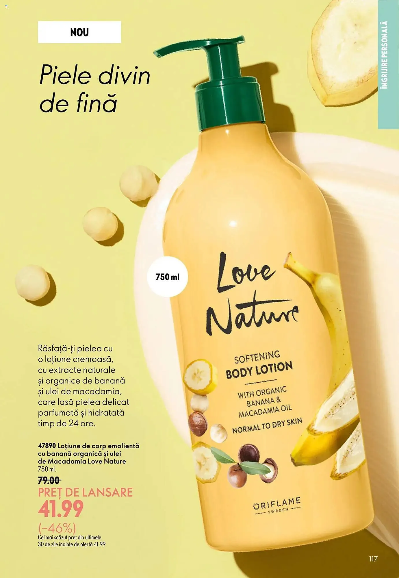 Catalog Catalog Oriflame de la 17 iunie până la 7 iulie 2026 - Revista Pagina 117