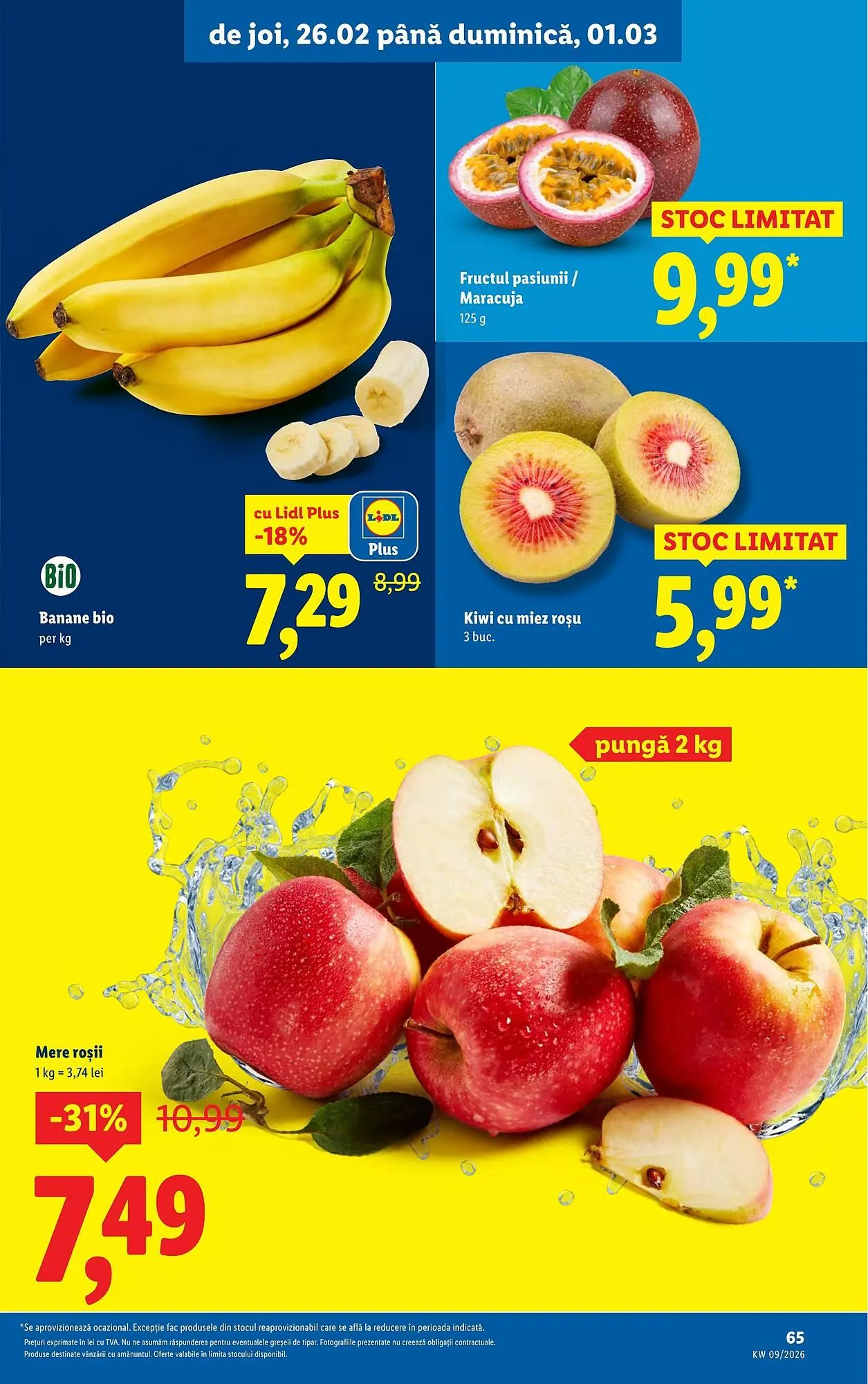 Catalog Catalog Lidl de la 23 februarie până la 1 martie 2026 - Revista Pagina 65