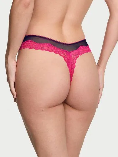 Chiloți Tanga cu talie înaltă Tease