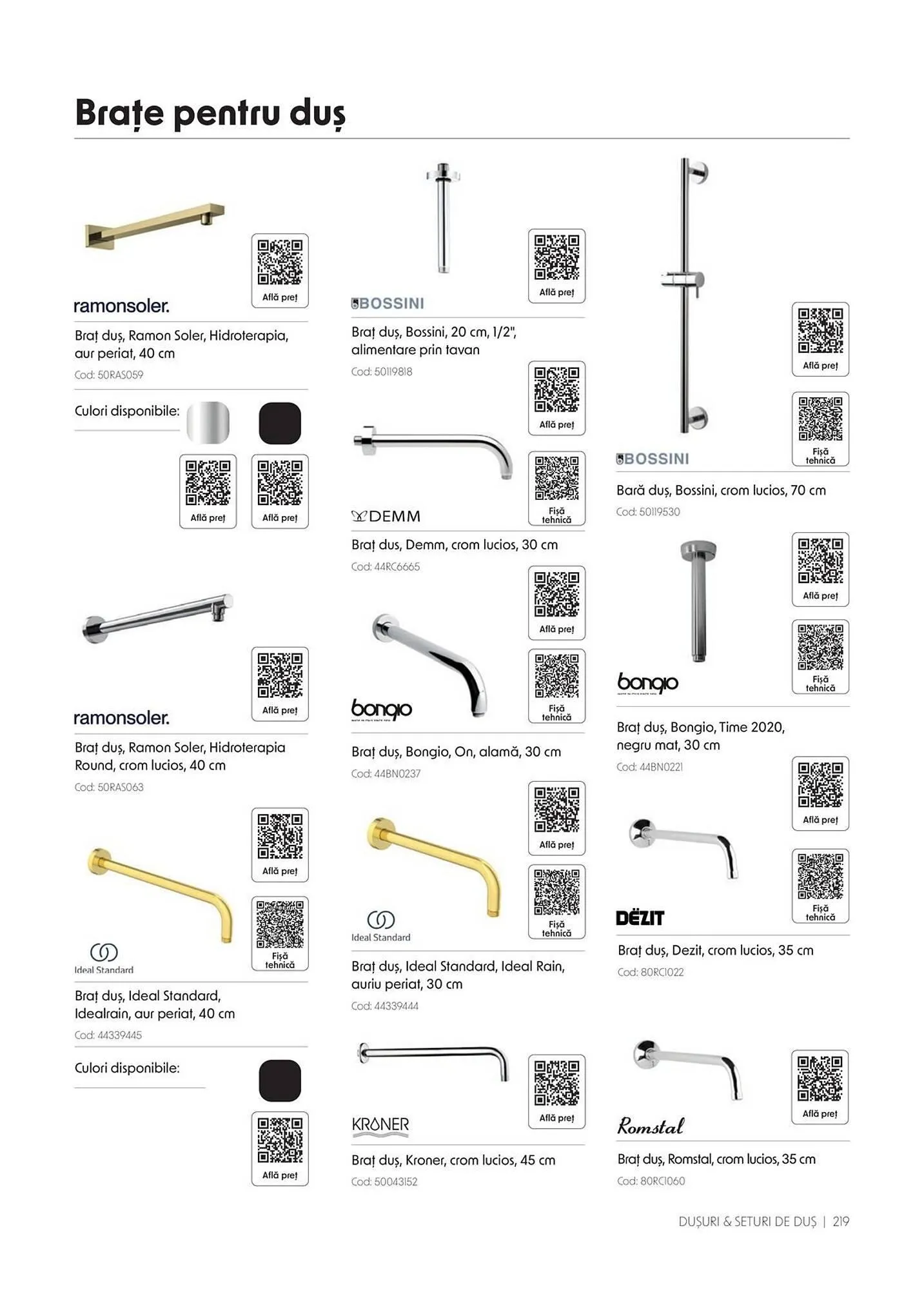 Catalog Catalog Romstal de la 1 aprilie până la 31 decembrie 2026 - Revista Pagina 219