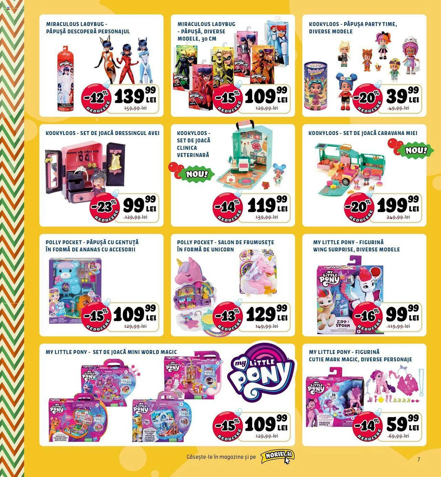 Catalog Noriel catalog de la 13 noiembrie până la 7 ianuarie 2024 - Revista Pagina 7