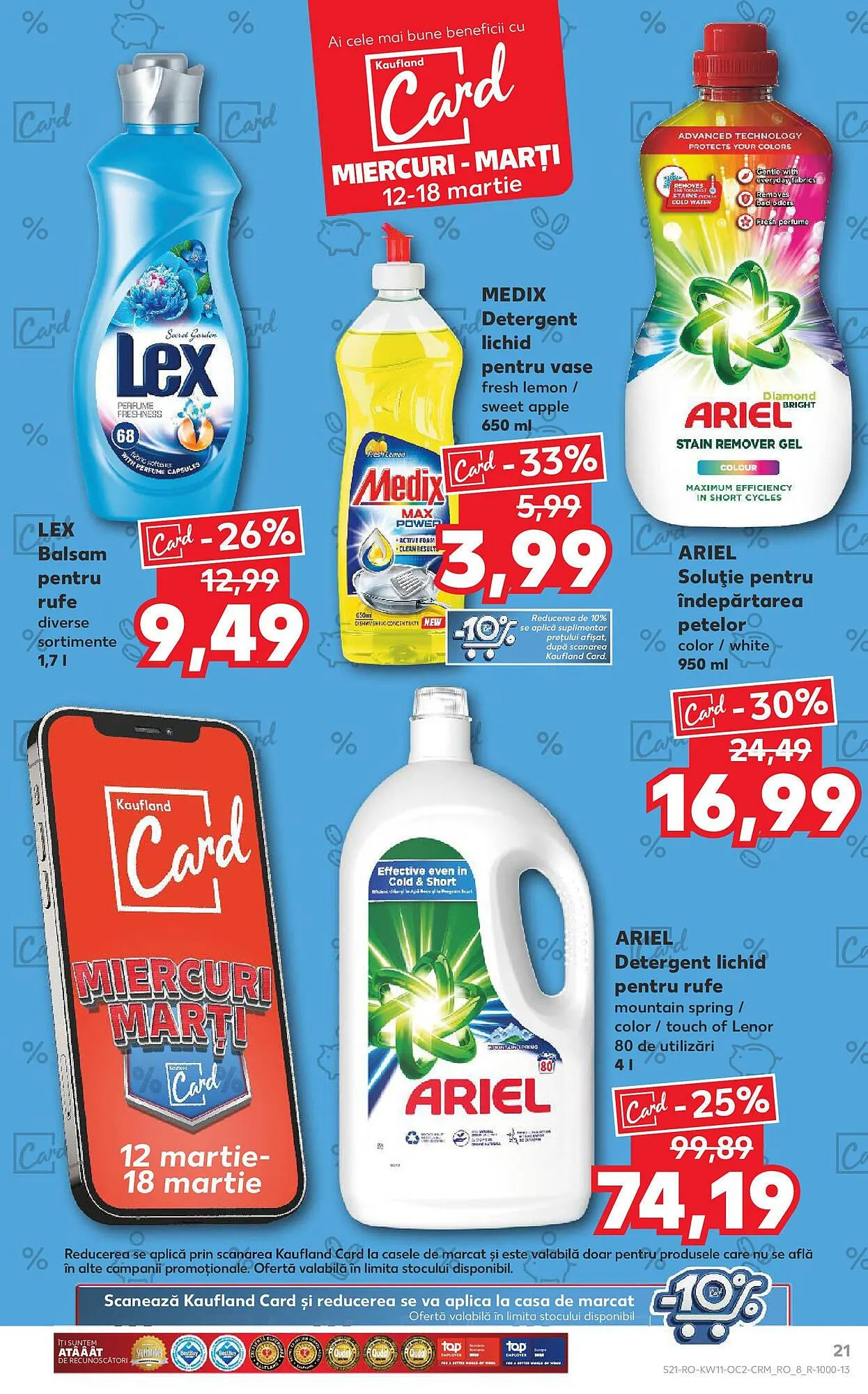Catalog Catalog Kaufland de la 12 martie până la 18 martie 2025 - Revista Pagina 21