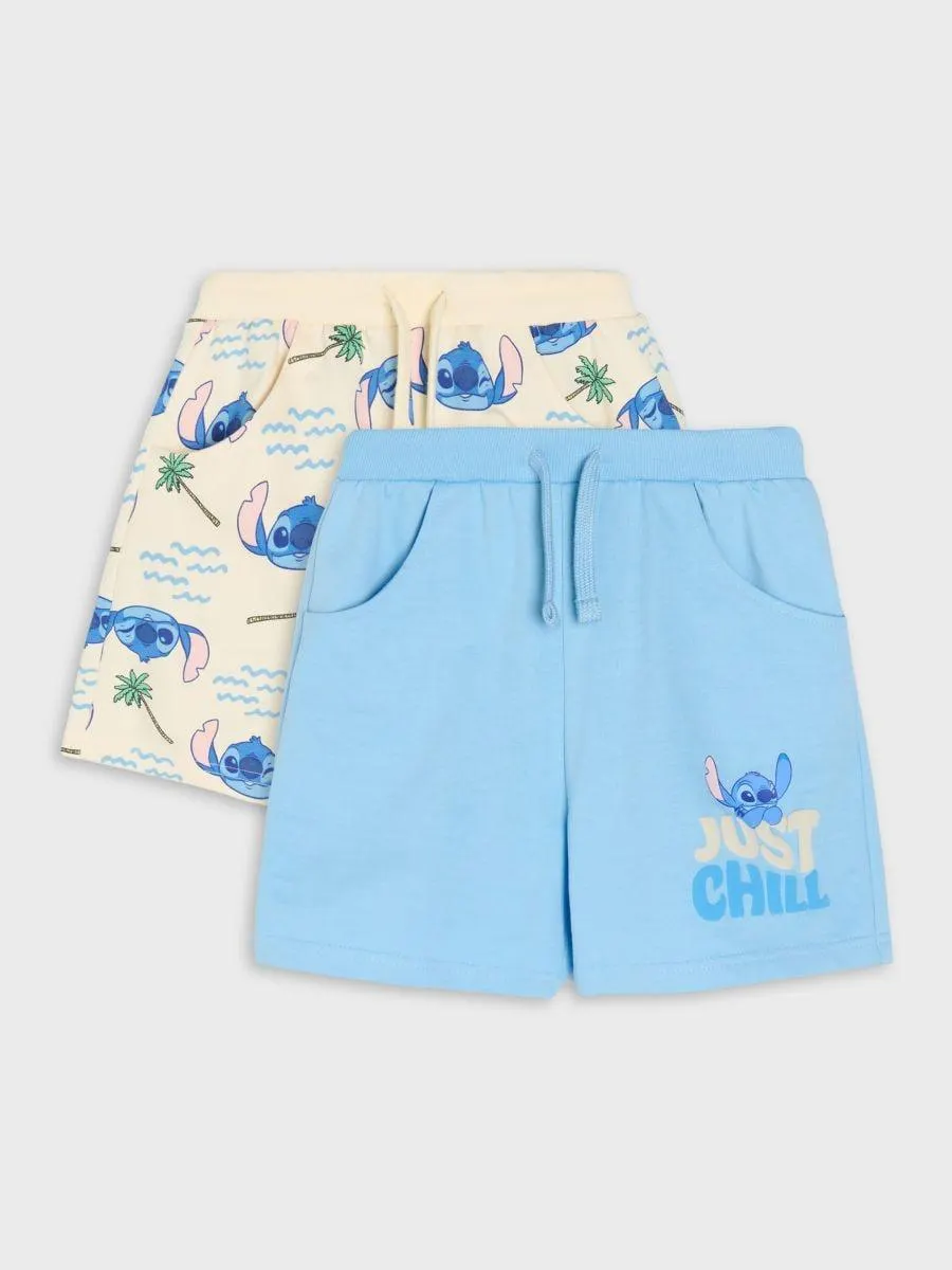Set de 2 perechi de pantaloni scurți Stitch