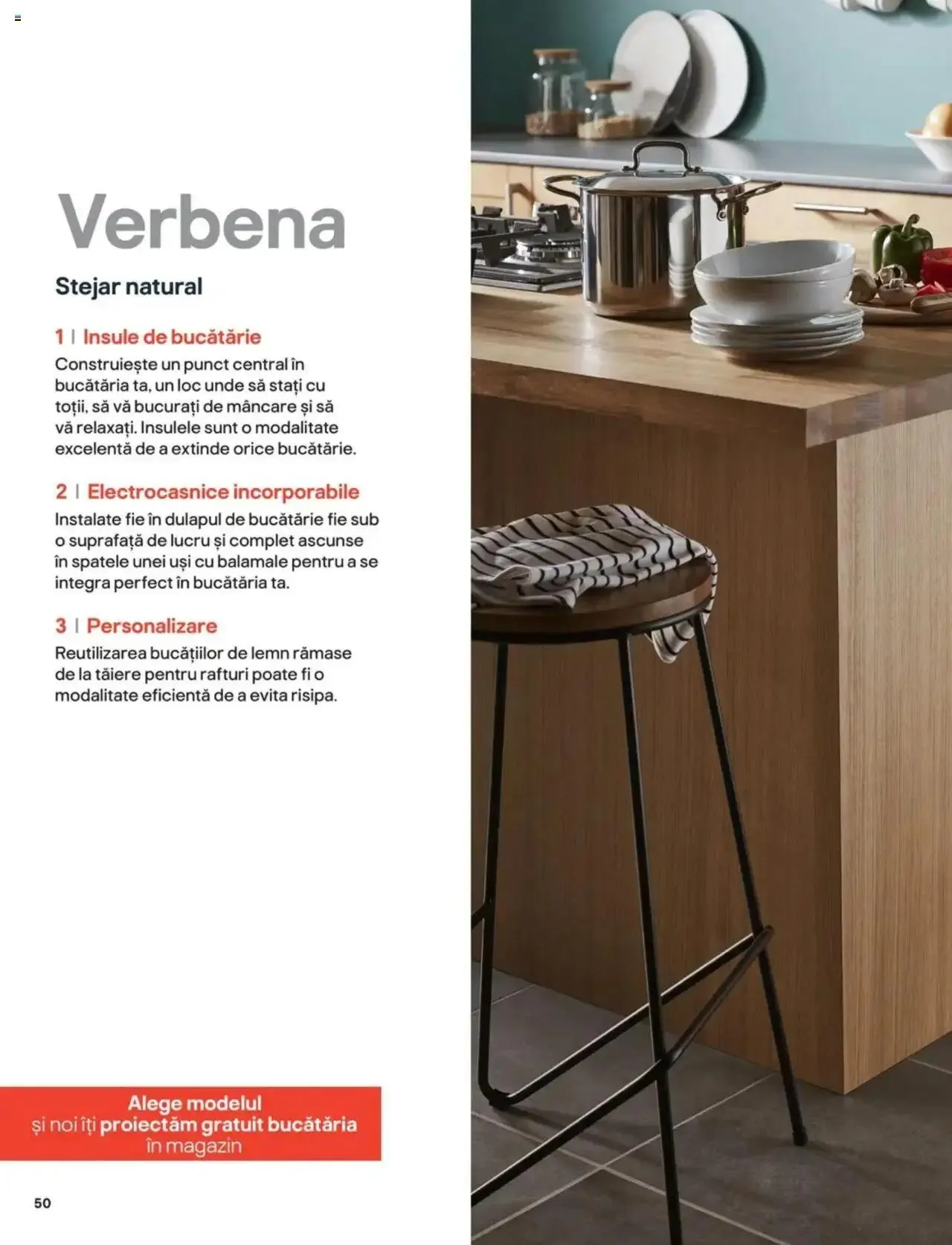 Catalog Brico Depot catalog - Bucătării Modulare de la 15 august până la 31 decembrie 2024 - Revista Pagina 50