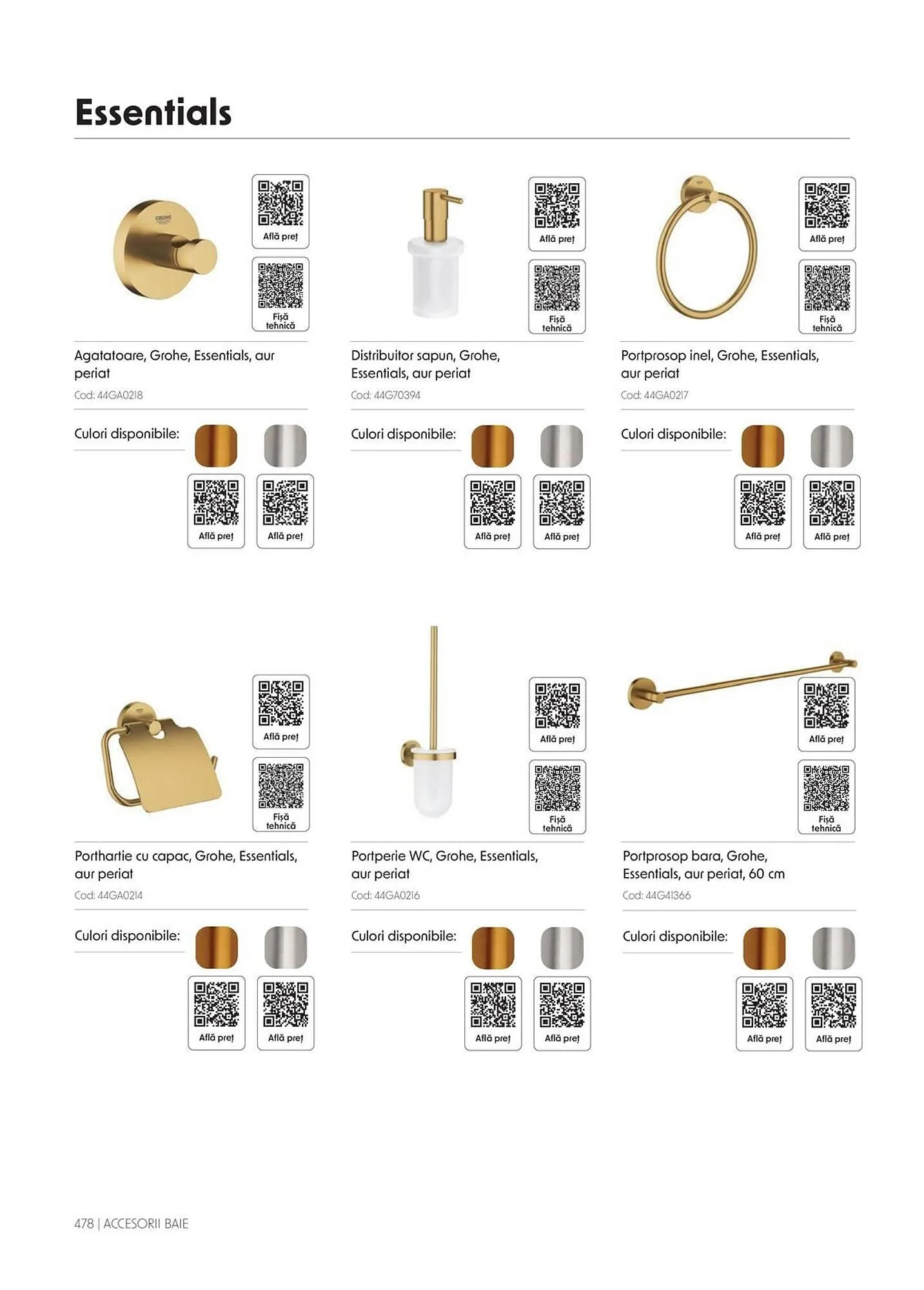 Catalog Catalog Romstal de la 1 aprilie până la 31 decembrie 2026 - Revista Pagina 478