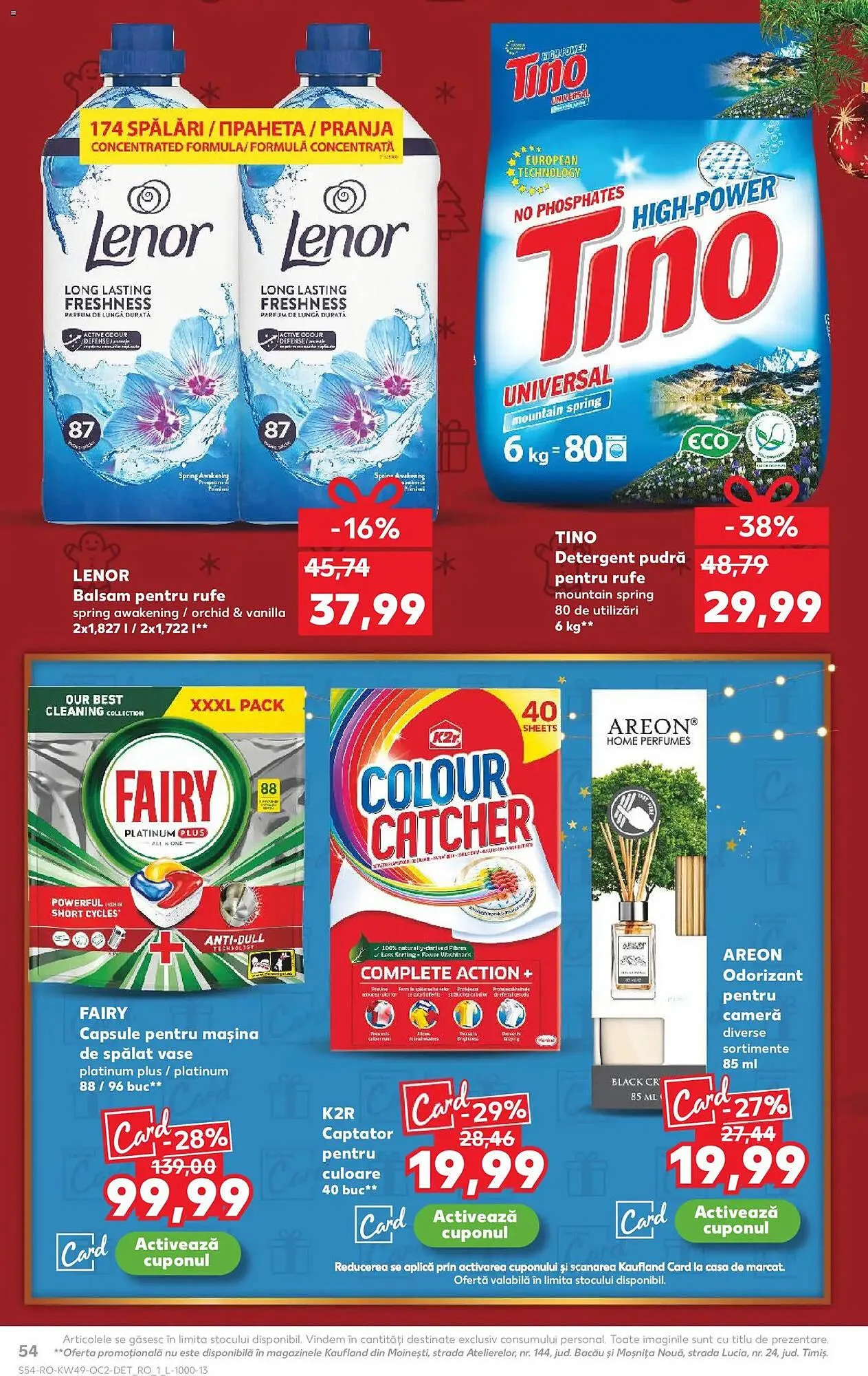 Catalog Catalog Kaufland de la 3 decembrie până la 9 decembrie 2025 - Revista Pagina 54