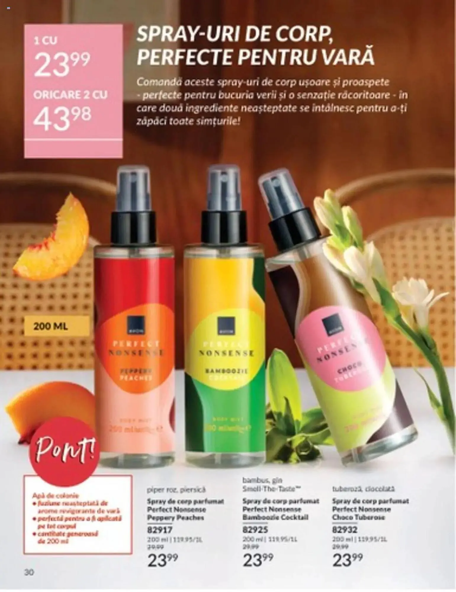 Catalog Catalog Avon de la 30 iunie până la 31 iulie 2025 - Revista Pagina 30