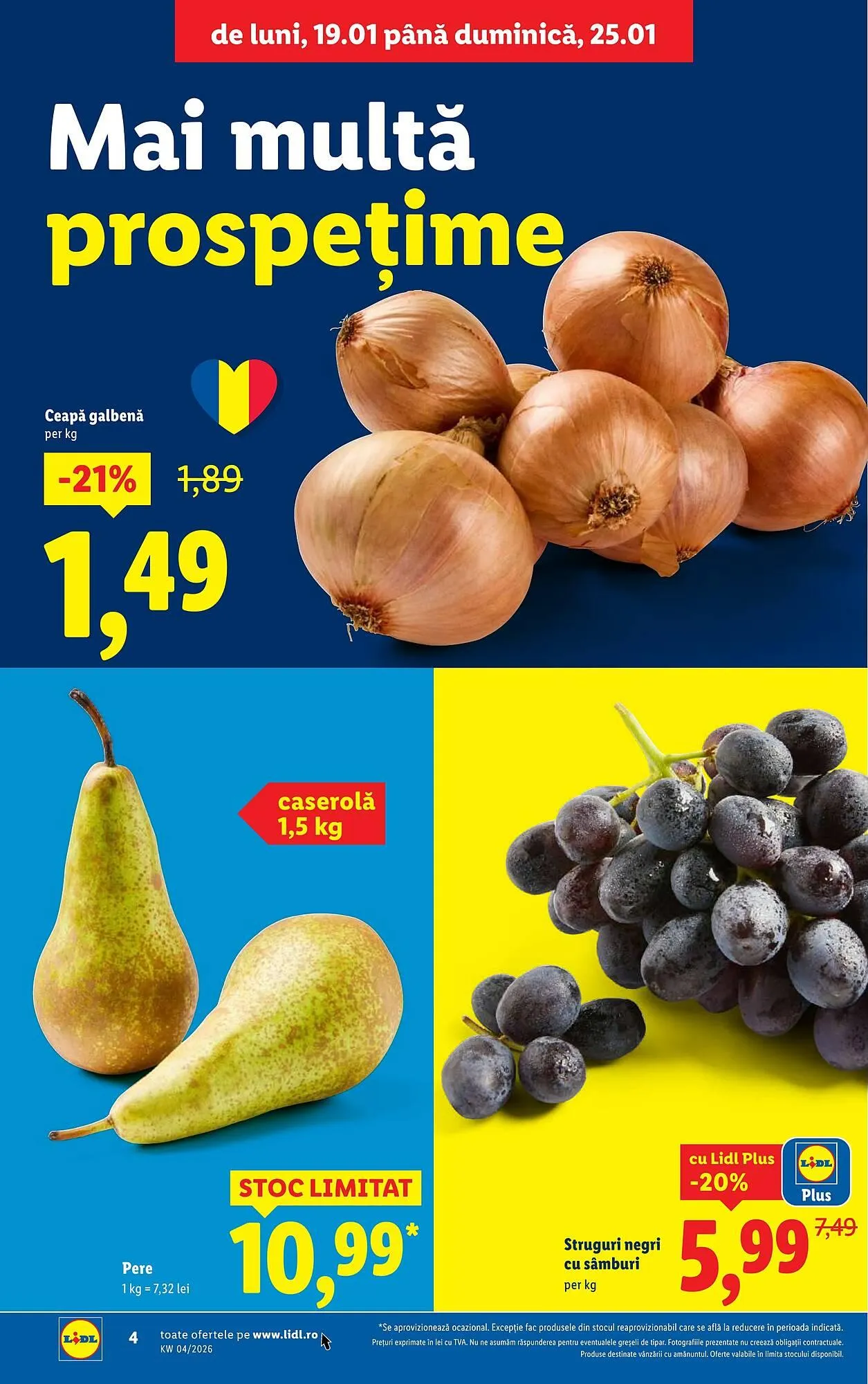 Catalog Catalog Lidl de la 19 ianuarie până la 25 ianuarie 2026 - Revista Pagina 4