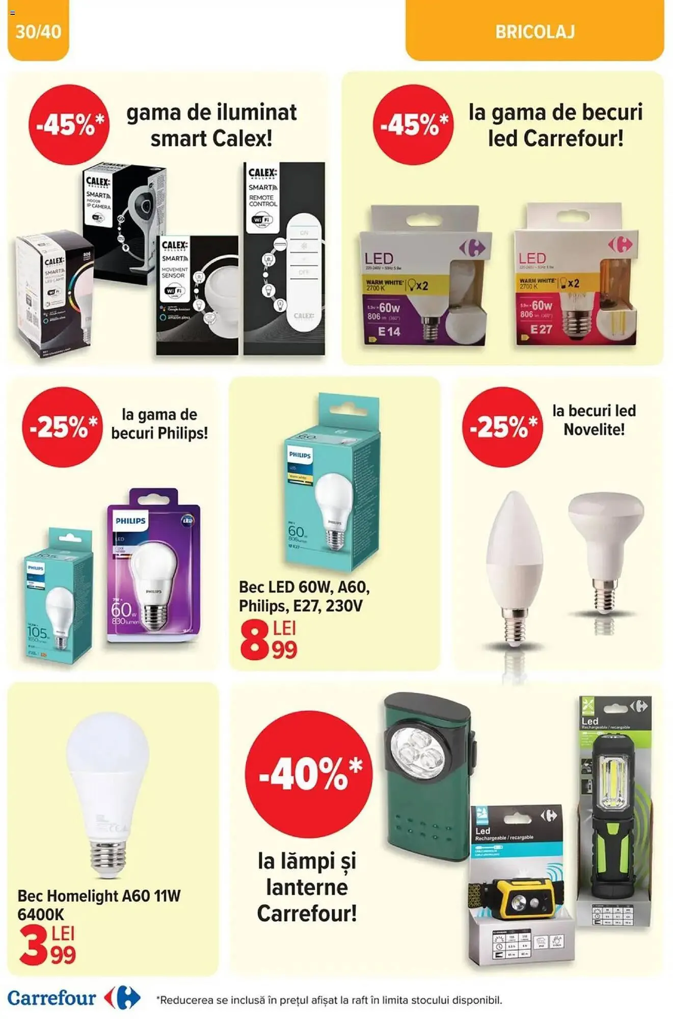 Catalog Catalog Carrefour de la 13 ianuarie până la 11 februarie 2025 - Revista Pagina 30