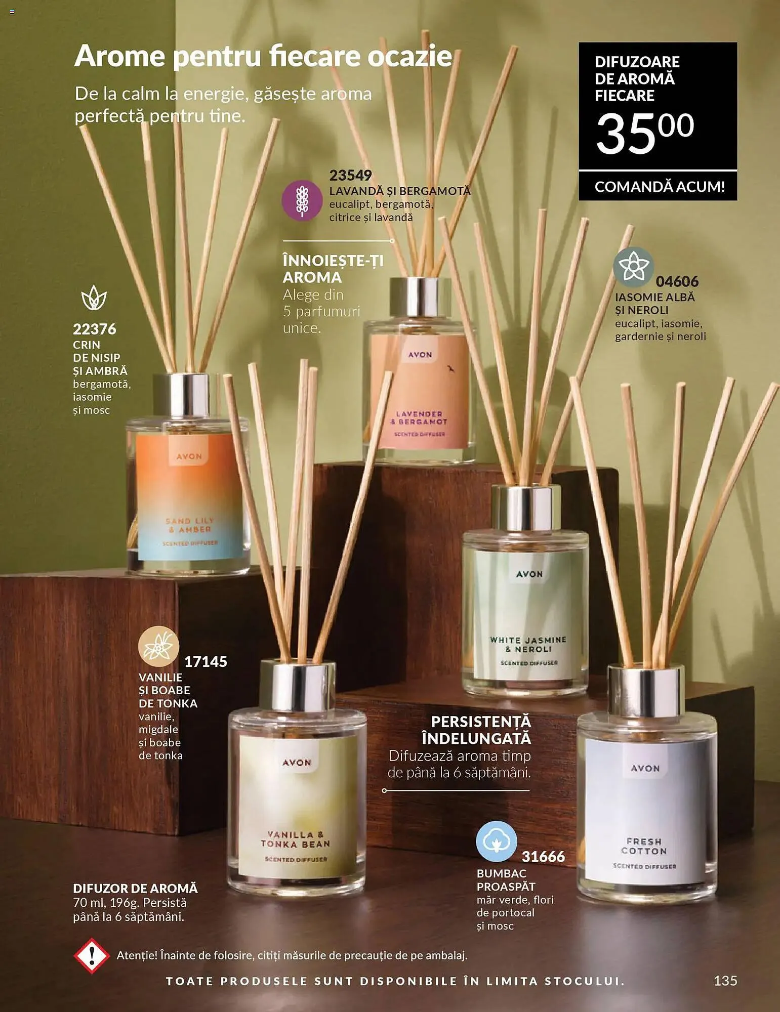 Catalog Catalog Avon de la 28 februarie până la 31 martie 2026 - Revista Pagina 137