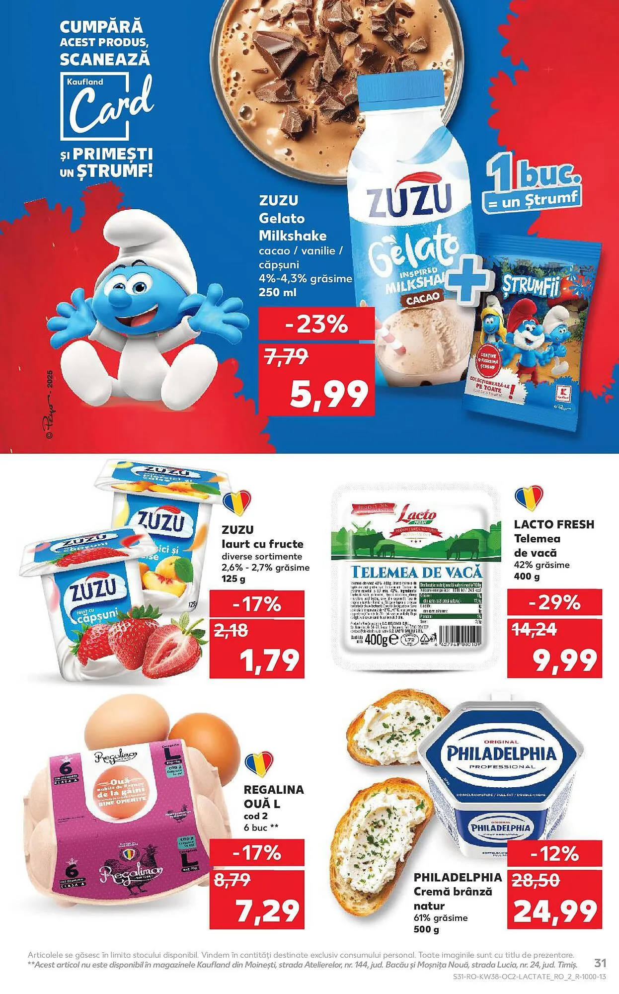 Catalog Catalog Kaufland de la 17 septembrie până la 23 septembrie 2025 - Revista Pagina 31