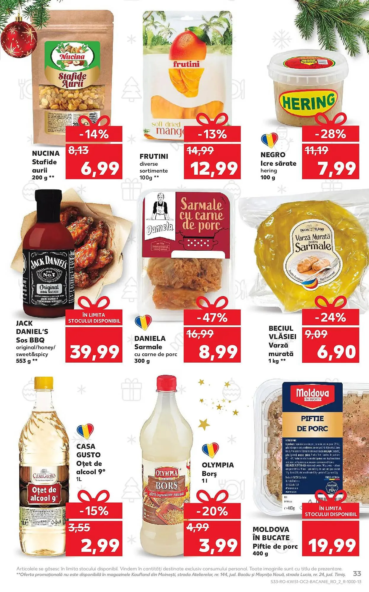 Catalog Catalog Kaufland de la 17 decembrie până la 23 decembrie 2025 - Revista Pagina 33