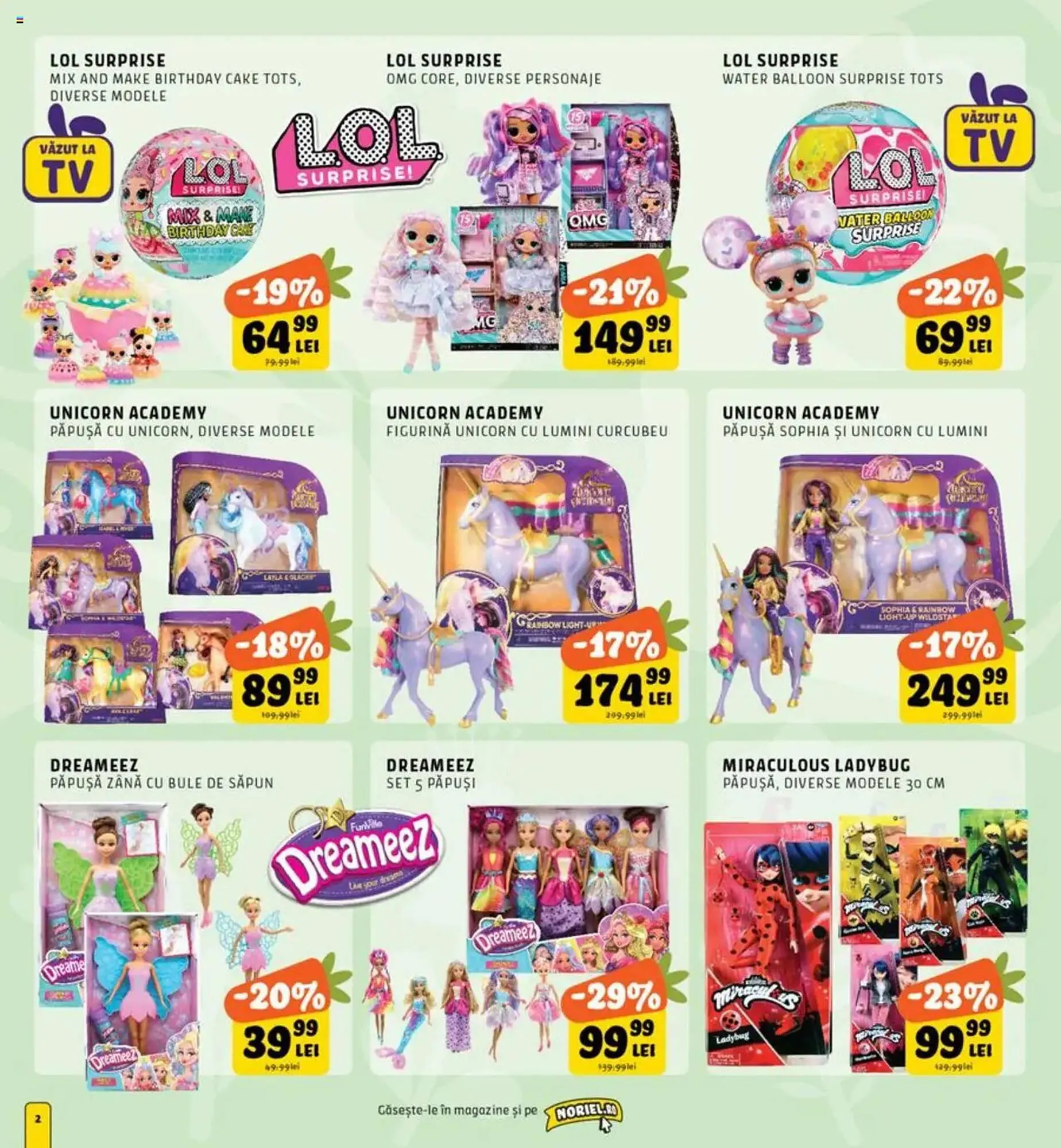 Catalog Catalog Noriel de la 31 martie până la 27 aprilie 2025 - Revista Pagina 2