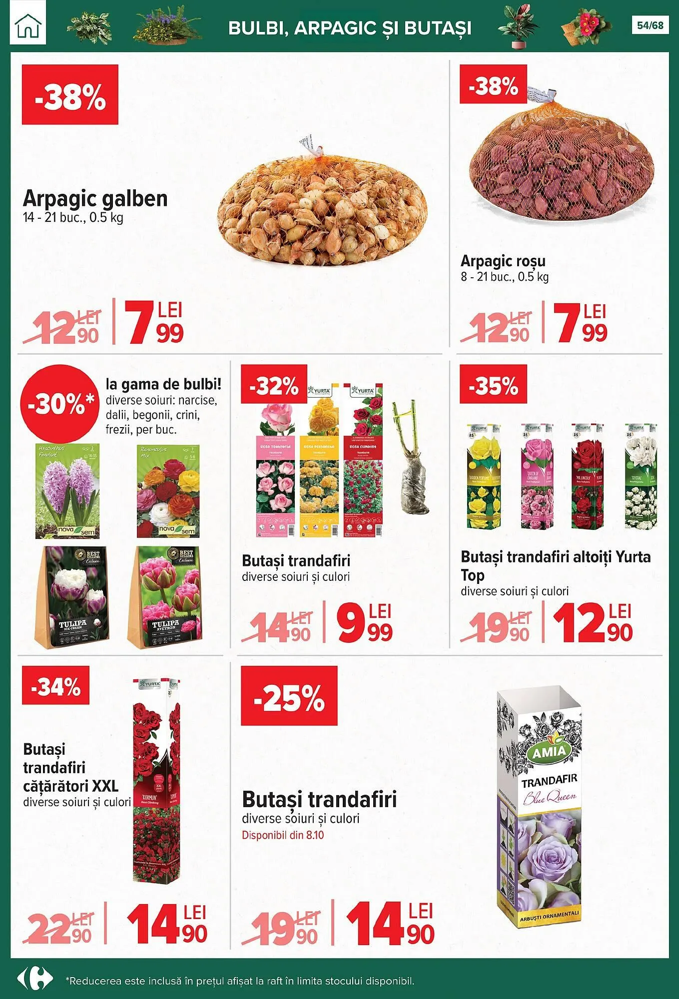 Catalog Catalog Carrefour de la 24 septembrie până la 28 octombrie 2025 - Revista Pagina 54