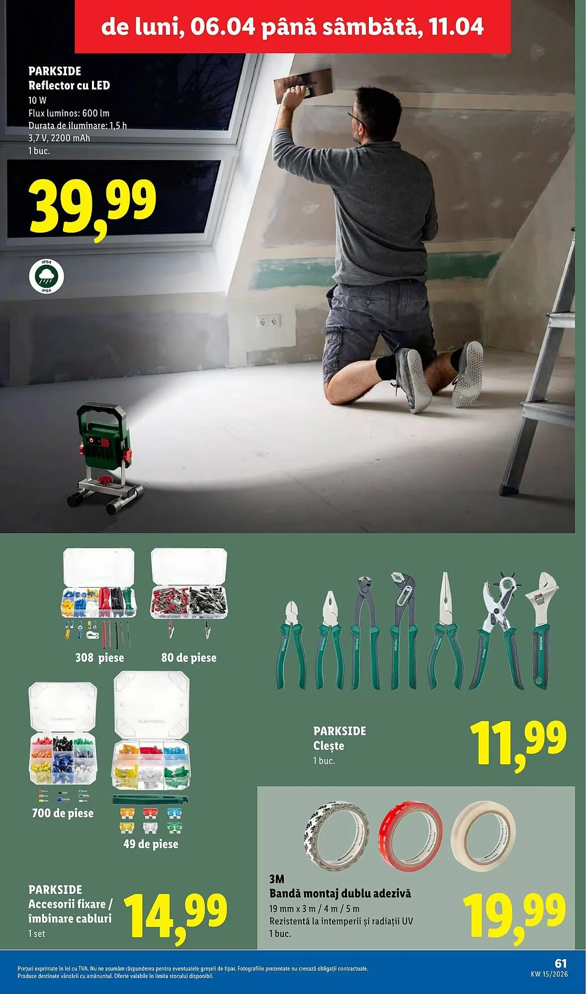 Catalog Catalog Lidl de la 6 aprilie până la 11 aprilie 2026 - Revista Pagina 61