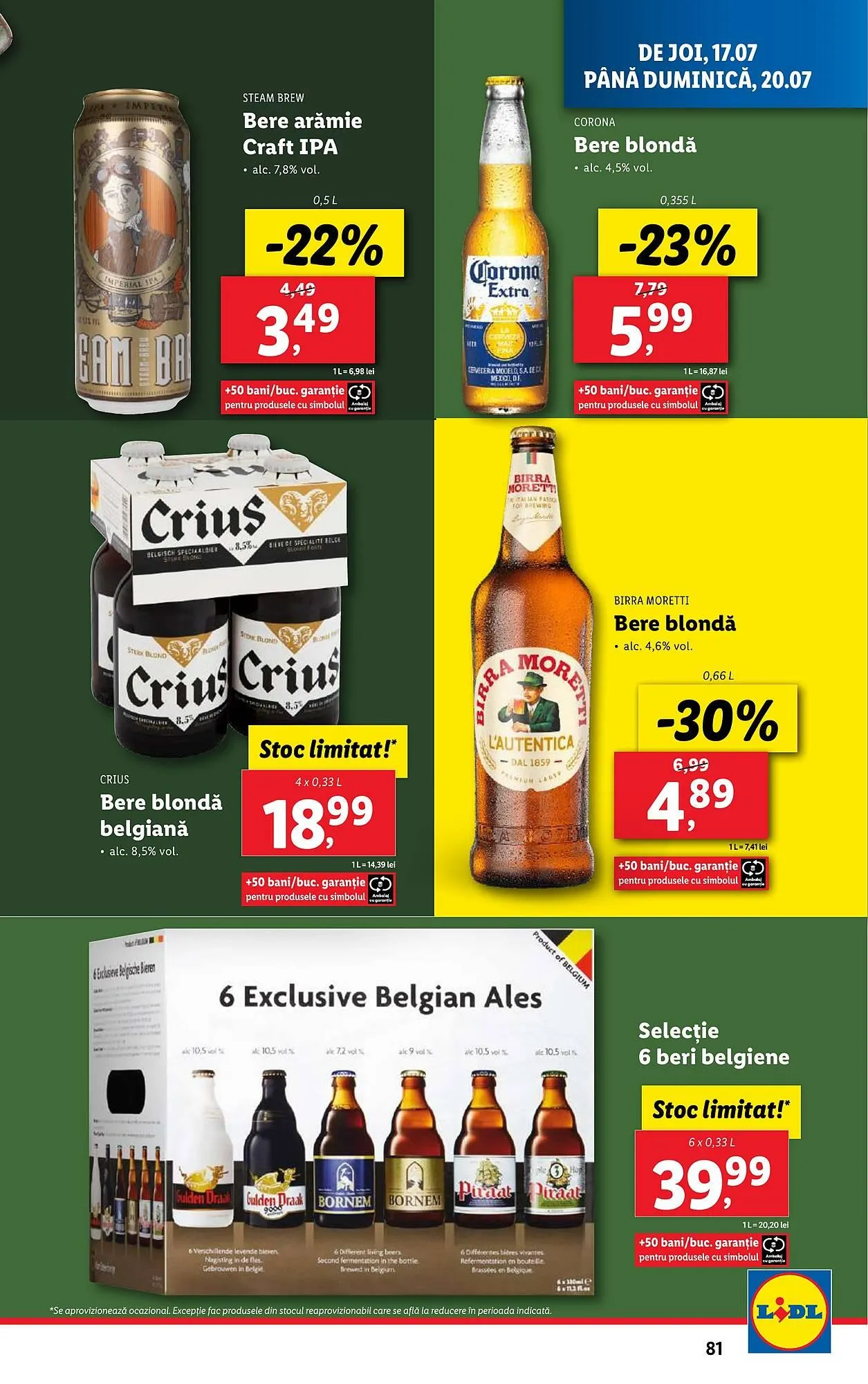 Catalog Catalog Lidl de la 14 iulie până la 20 iulie 2025 - Revista Pagina 81