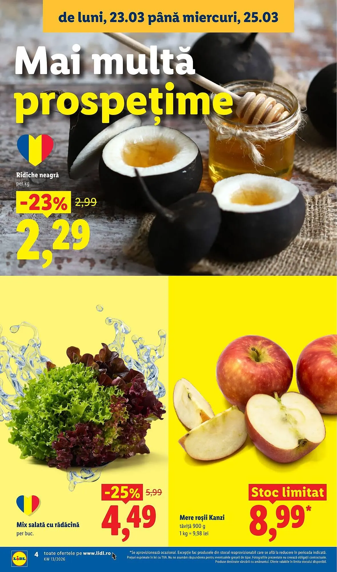 Catalog Catalog Lidl de la 23 martie până la 29 martie 2026 - Revista Pagina 4