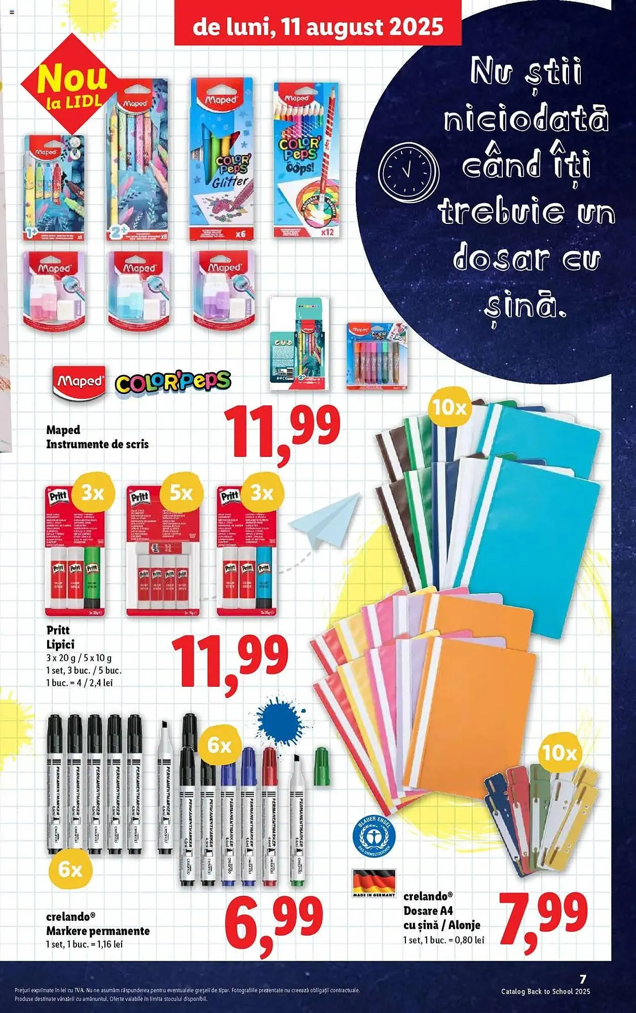 Catalog Catalog Lidl de la 11 august până la 31 august 2025 - Revista Pagina 7