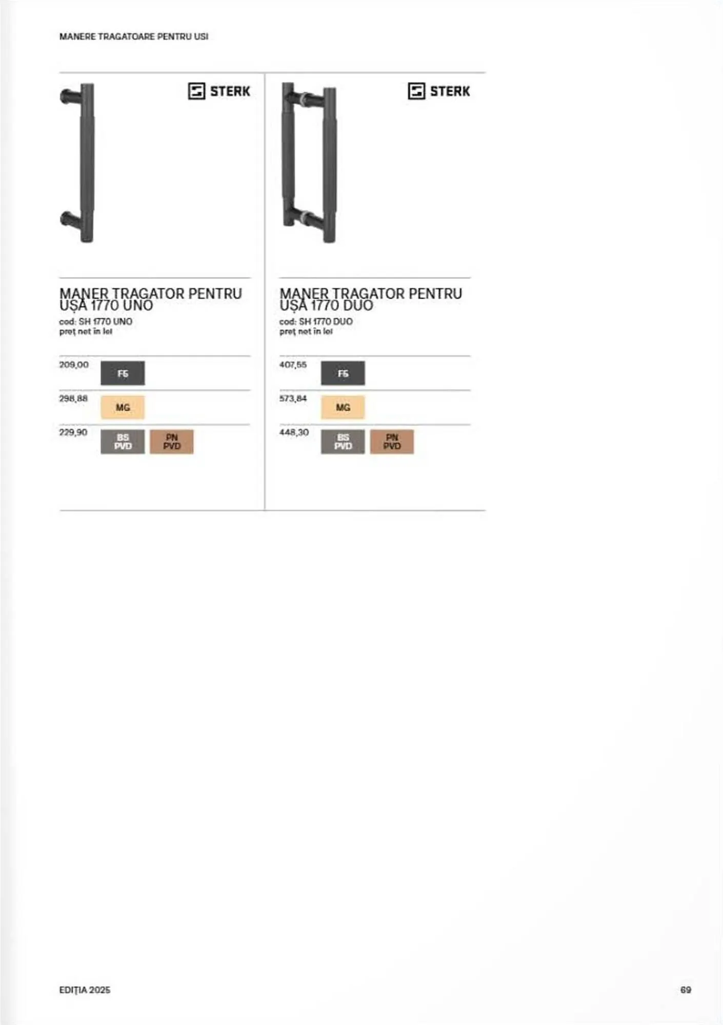 Catalog Catalog Proges de la 8 septembrie până la 31 decembrie 2025 - Revista Pagina 71