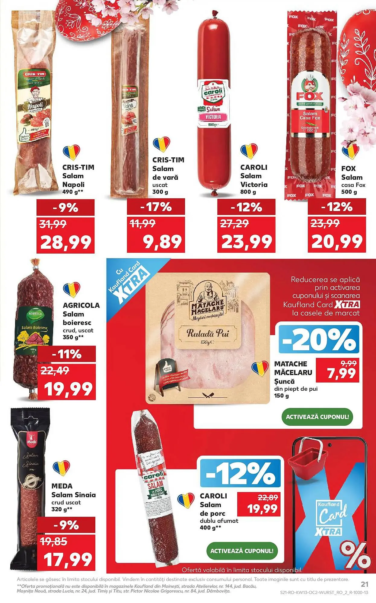 Catalog Catalog Kaufland de la 25 martie până la 31 martie 2026 - Revista Pagina 21