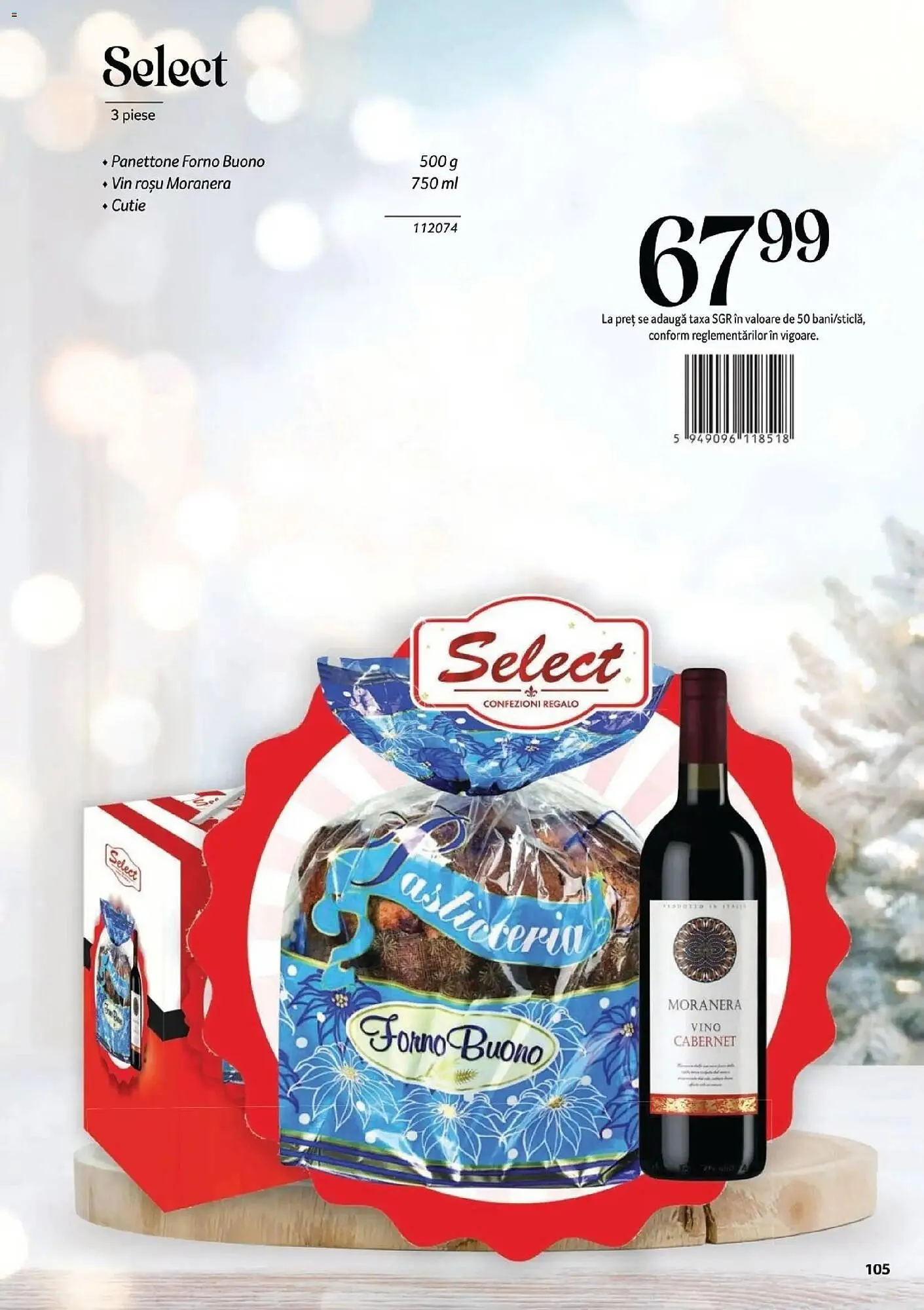 Catalog Catalog Selgros de la 6 noiembrie până la 23 decembrie 2025 - Revista Pagina 105