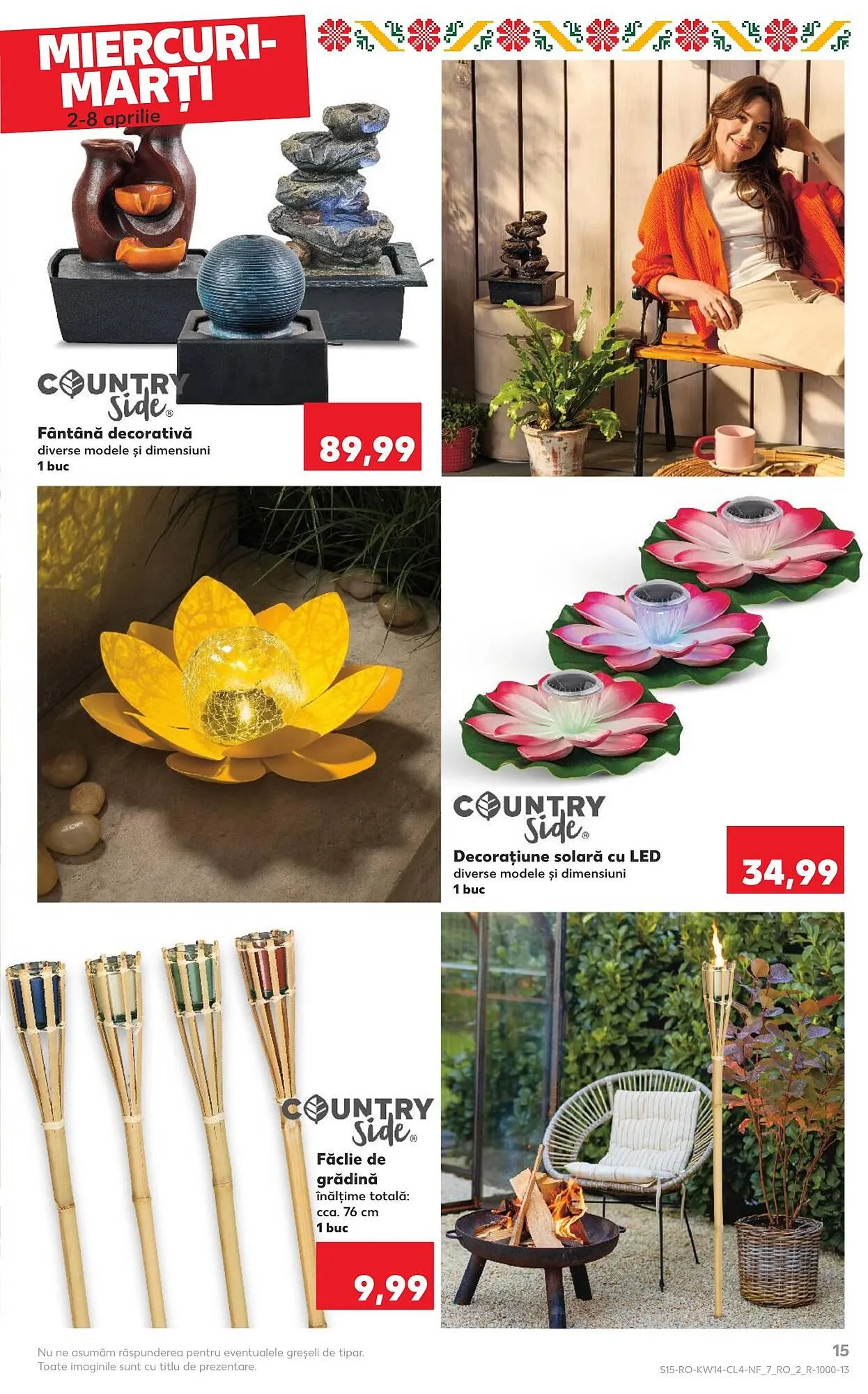 Catalog Catalog Kaufland de la 2 aprilie până la 8 aprilie 2025 - Revista Pagina 15