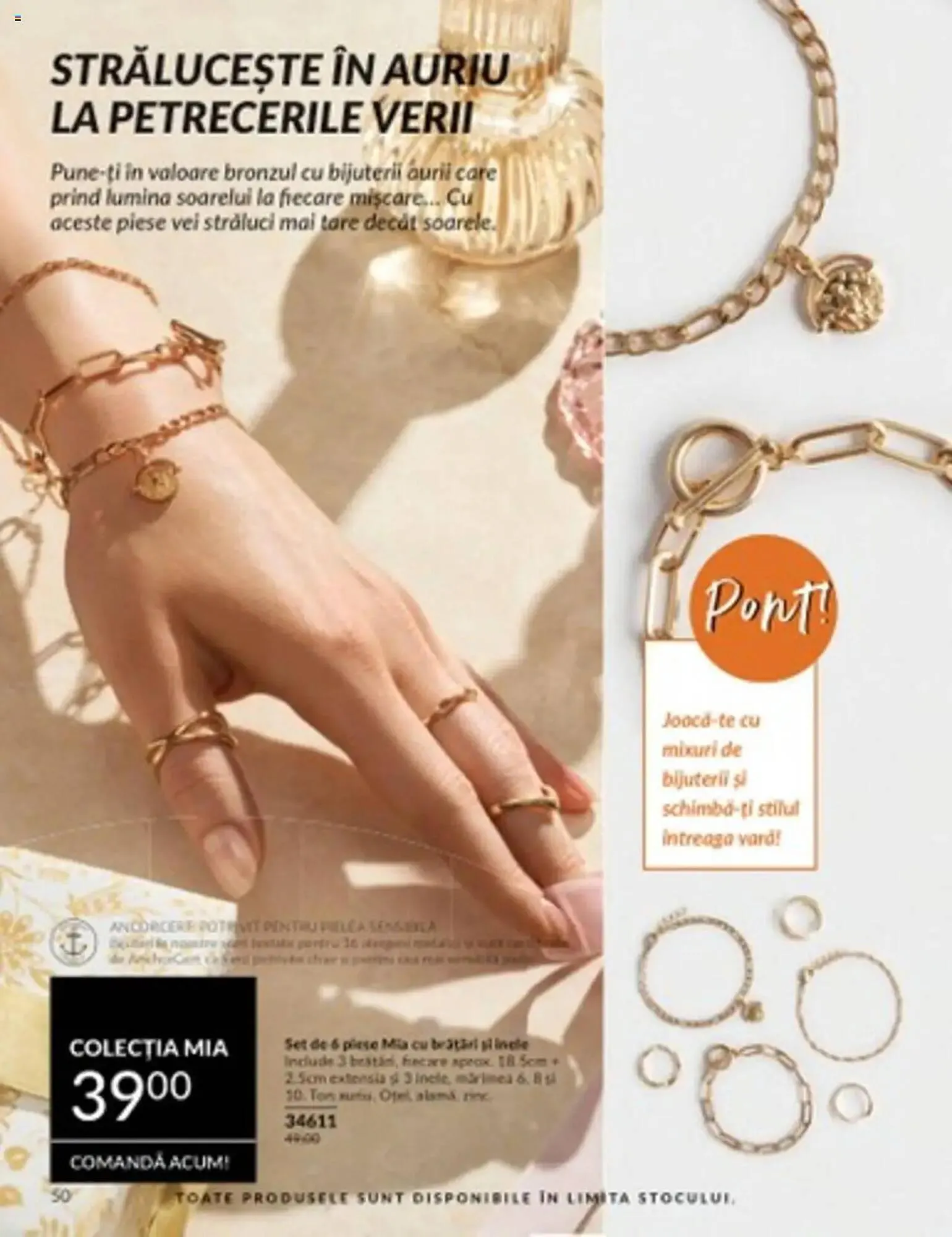 Catalog Catalog Avon de la 30 iunie până la 31 iulie 2025 - Revista Pagina 50