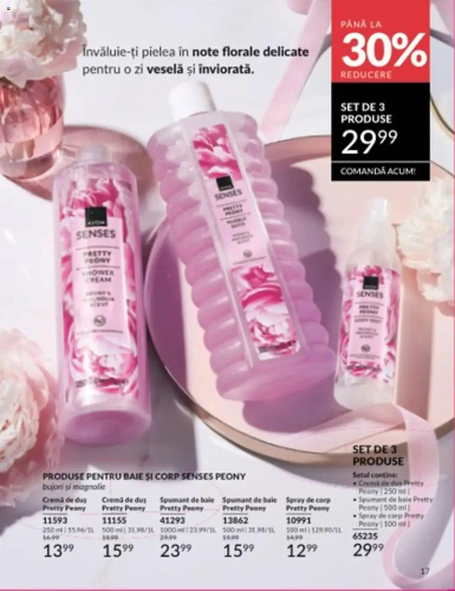 Catalog Catalog Avon de la 1 martie până la 31 martie 2025 - Revista Pagina 17