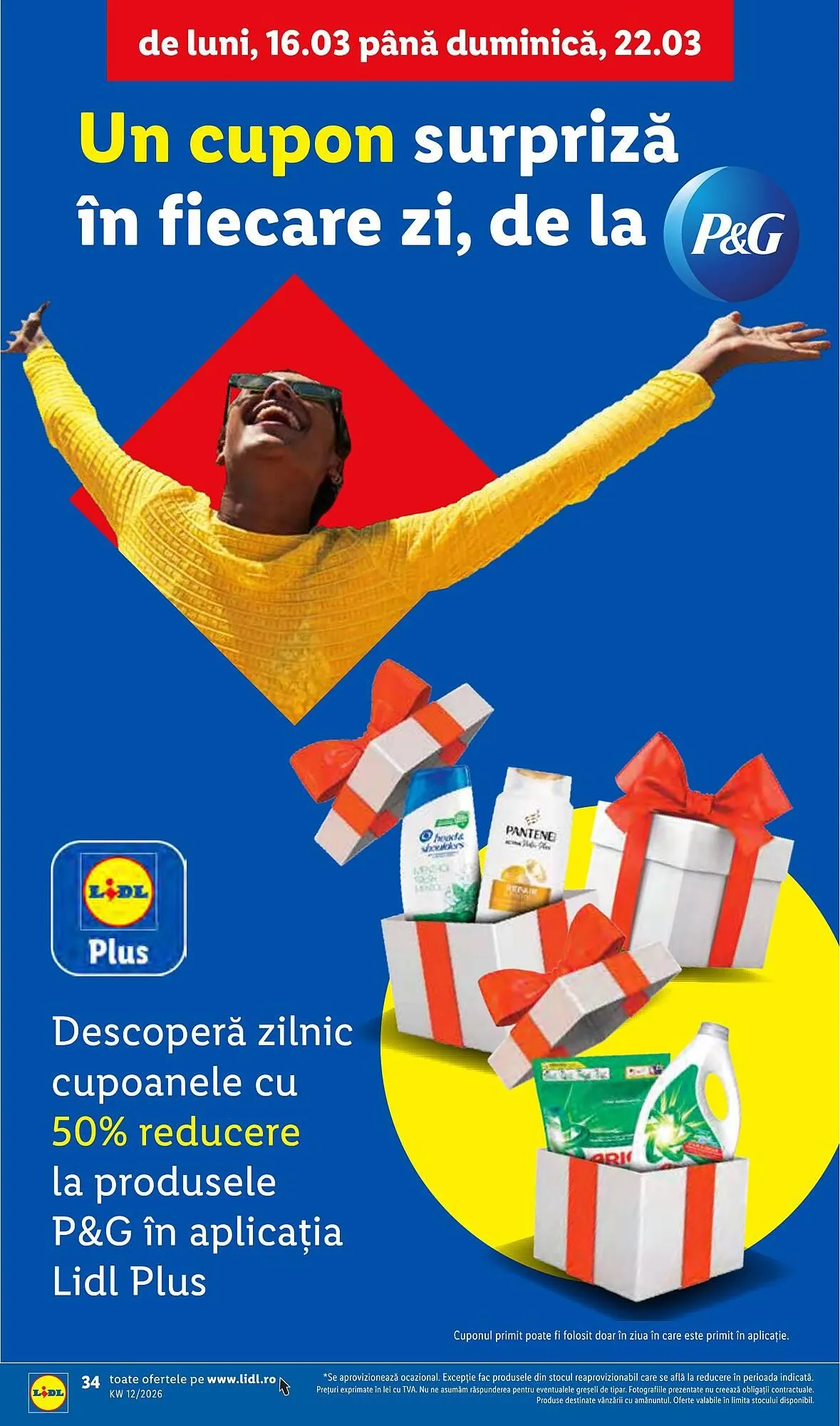 Catalog Catalog Lidl de la 16 martie până la 22 martie 2026 - Revista Pagina 34