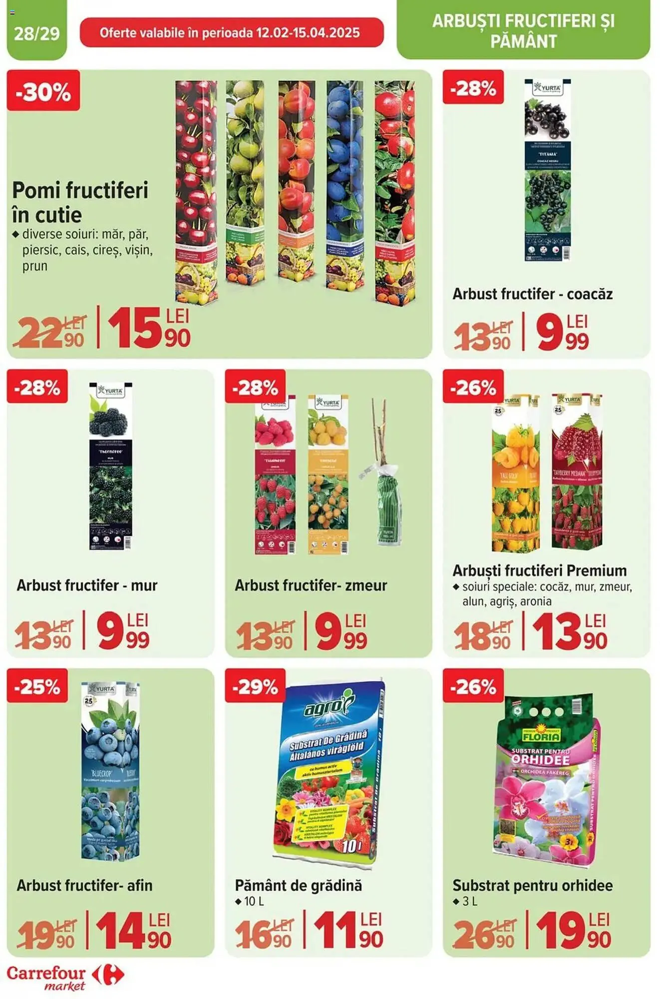 Catalog Catalog Carrefour Market de la 2 aprilie până la 13 aprilie 2025 - Revista Pagina 28