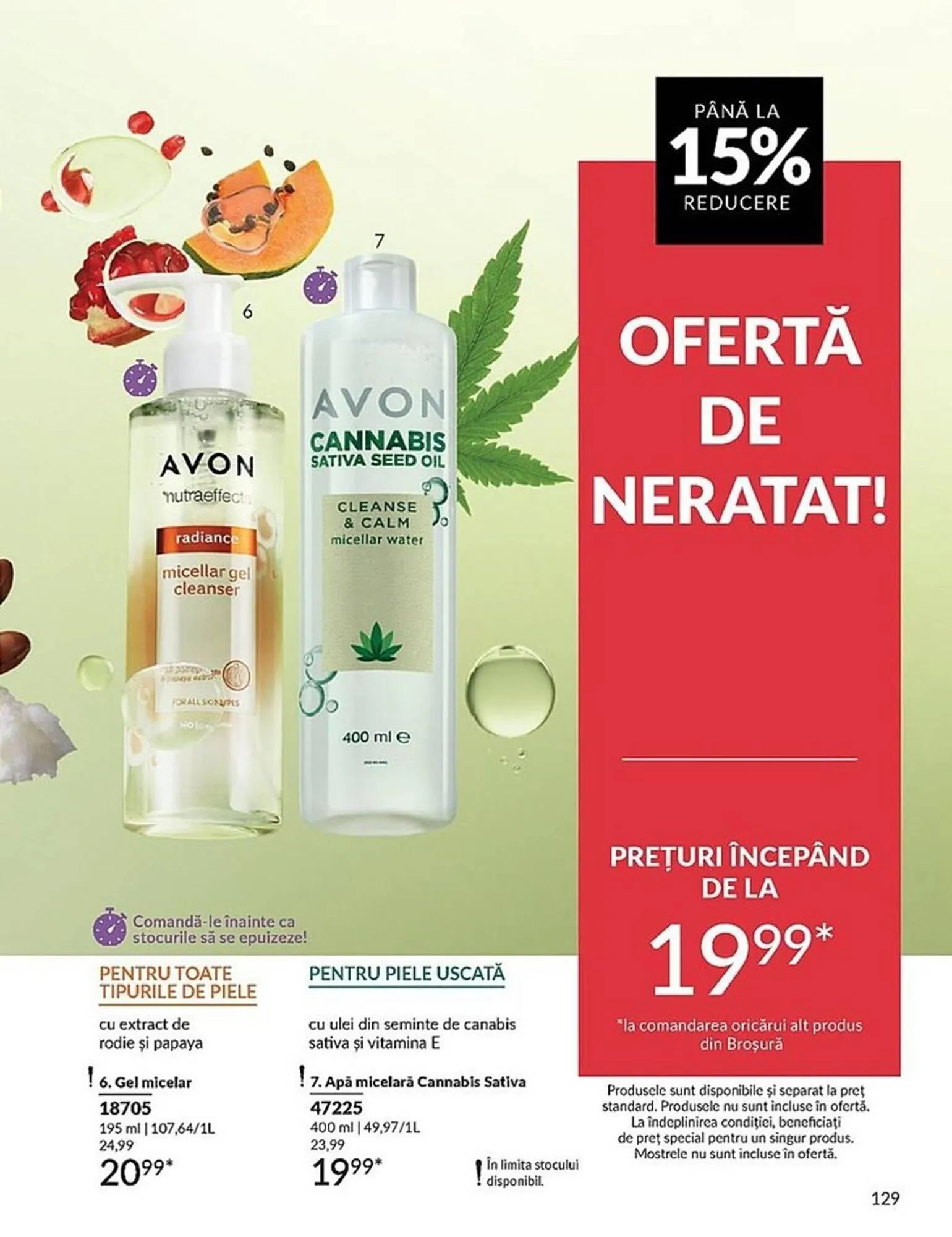 Catalog Catalog Avon de la 1 iulie până la 31 iulie 2025 - Revista Pagina 125