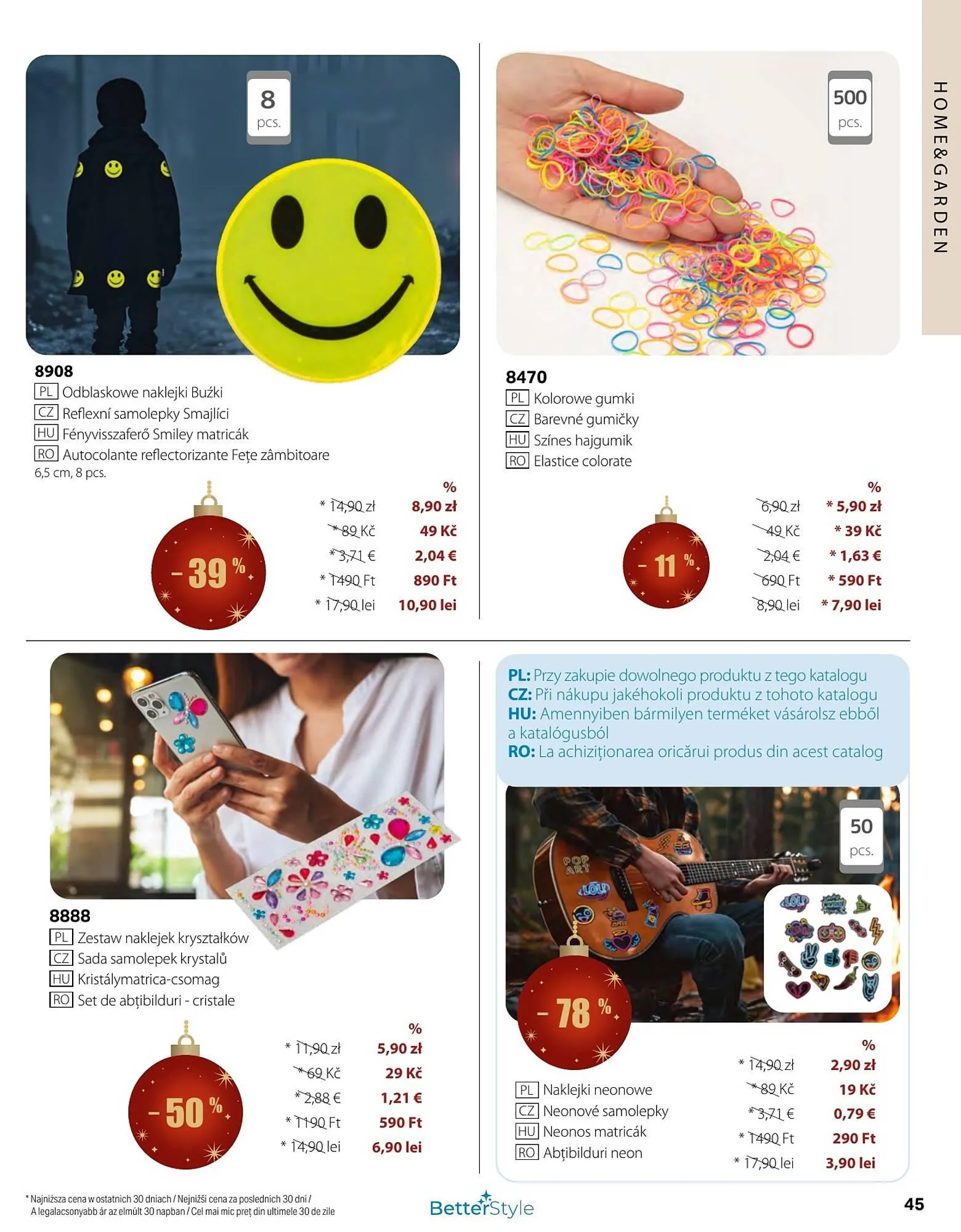 Catalog Catalog BetterStyle de la 1 noiembrie până la 30 noiembrie 2025 - Revista Pagina 45