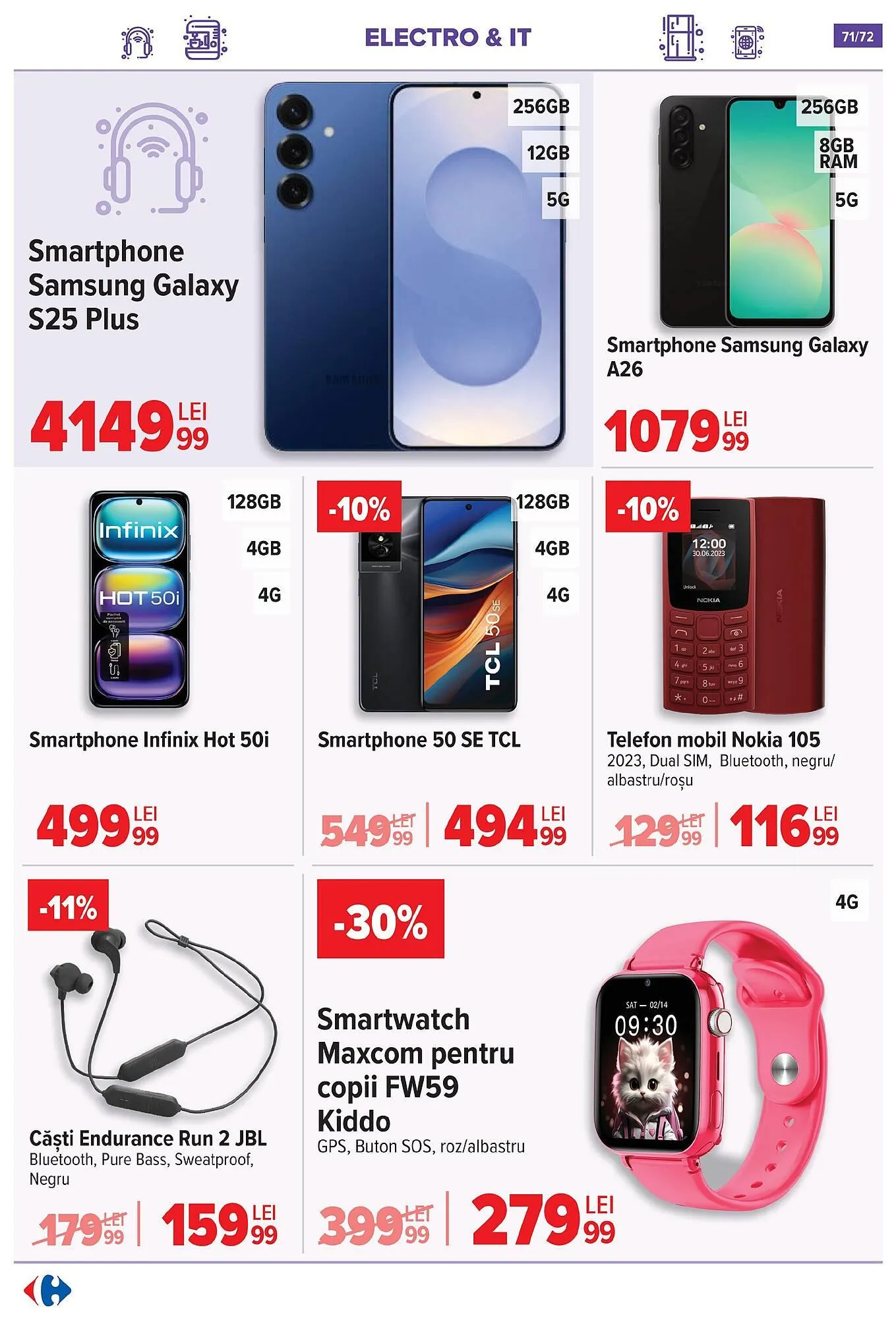 Catalog Catalog Carrefour de la 15 octombrie până la 4 noiembrie 2025 - Revista Pagina 73