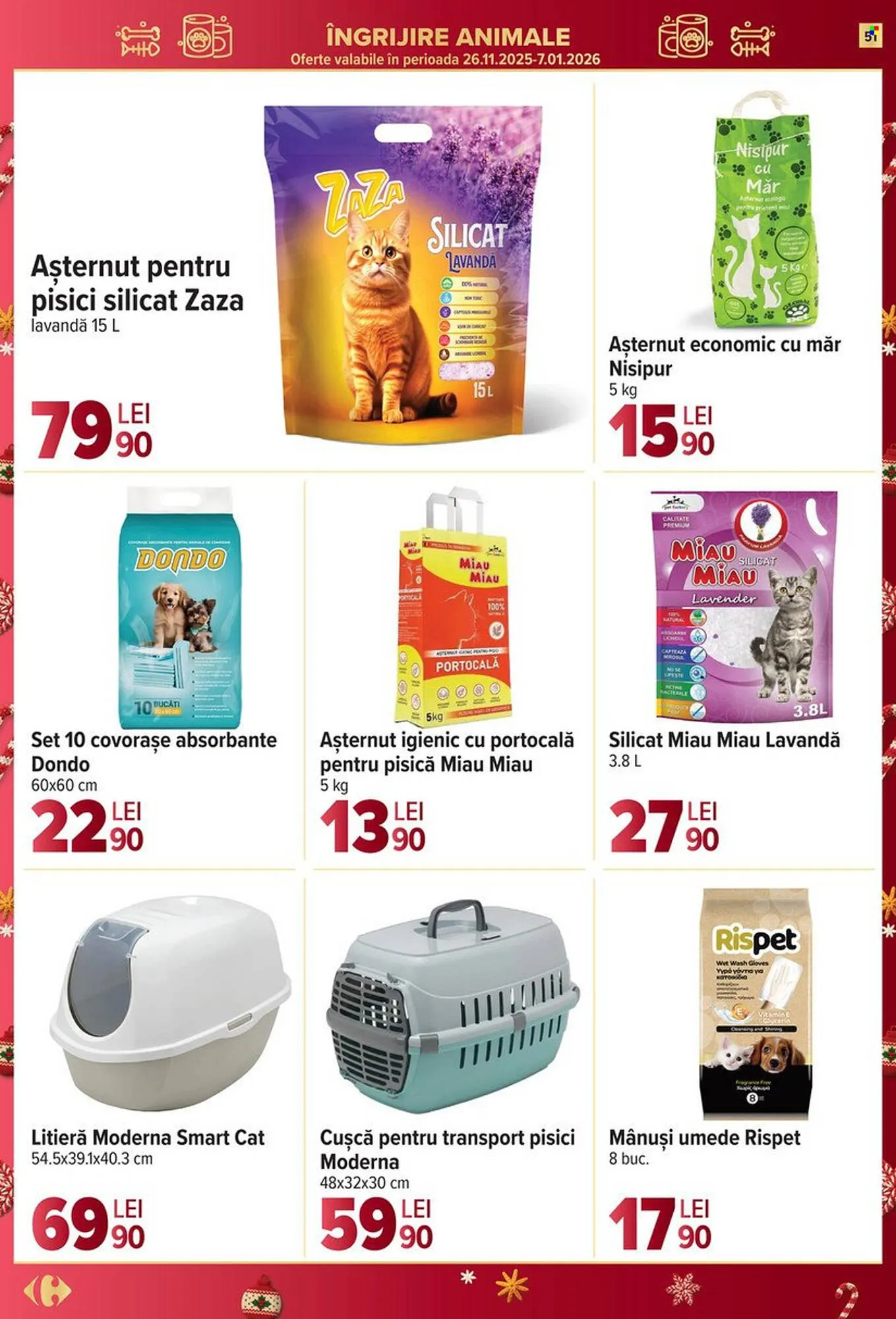 Catalog Catalog Carrefour de la 17 decembrie până la 26 decembrie 2025 - Revista Pagina 51