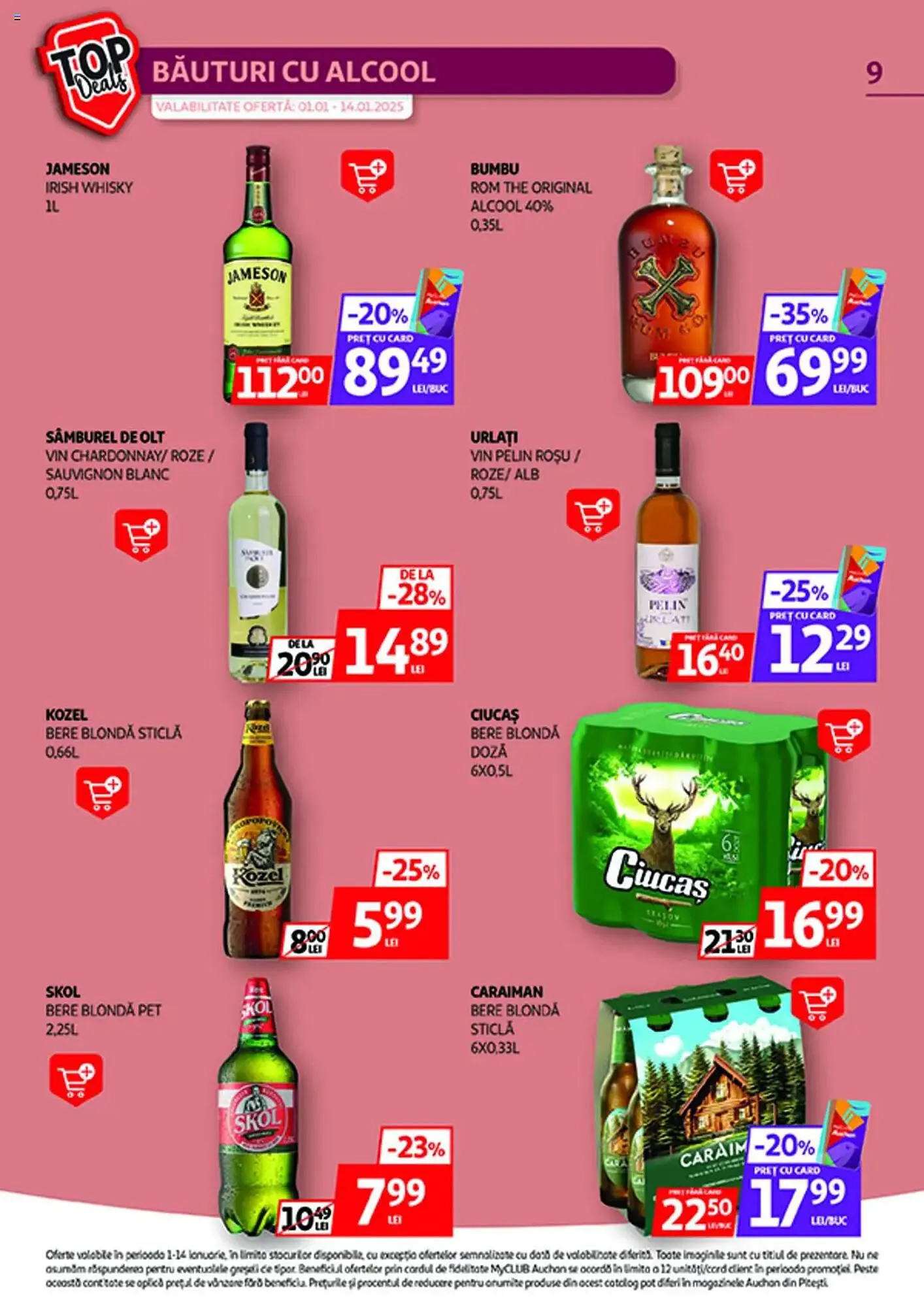 Catalog Catalog Auchan de la 1 ianuarie până la 14 ianuarie 2025 - Revista Pagina 9