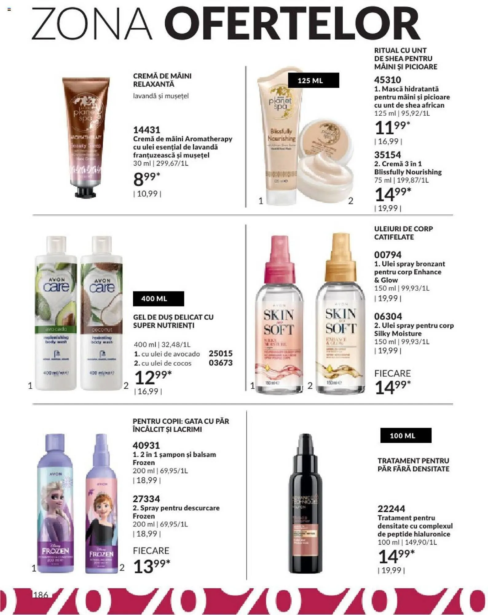 Catalog Avon catalog de la 1 septembrie până la 30 septembrie 2023 - Revista Pagina 188