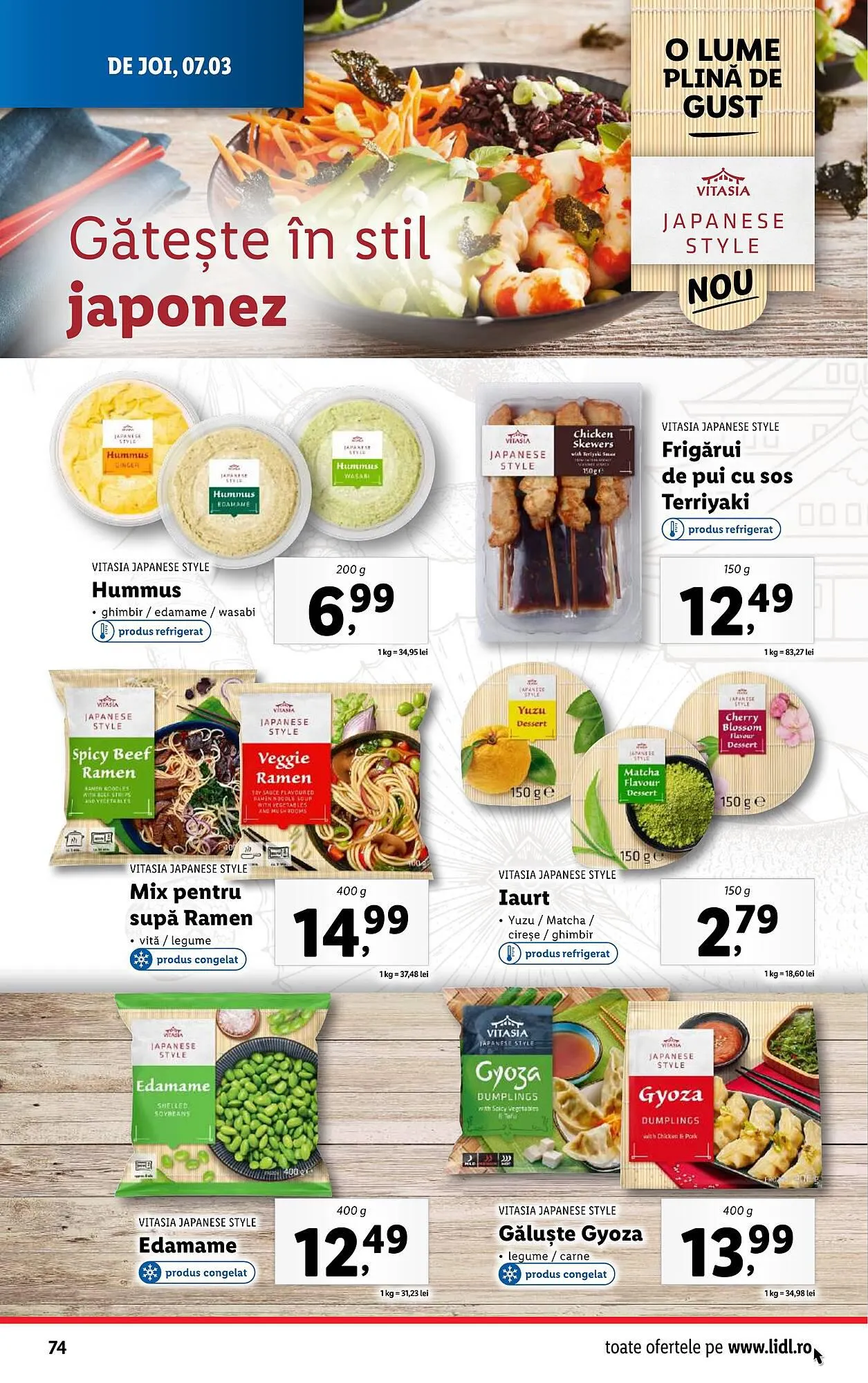 Catalog Lidl catalog de la 4 martie până la 10 martie 2024 - Revista Pagina 74