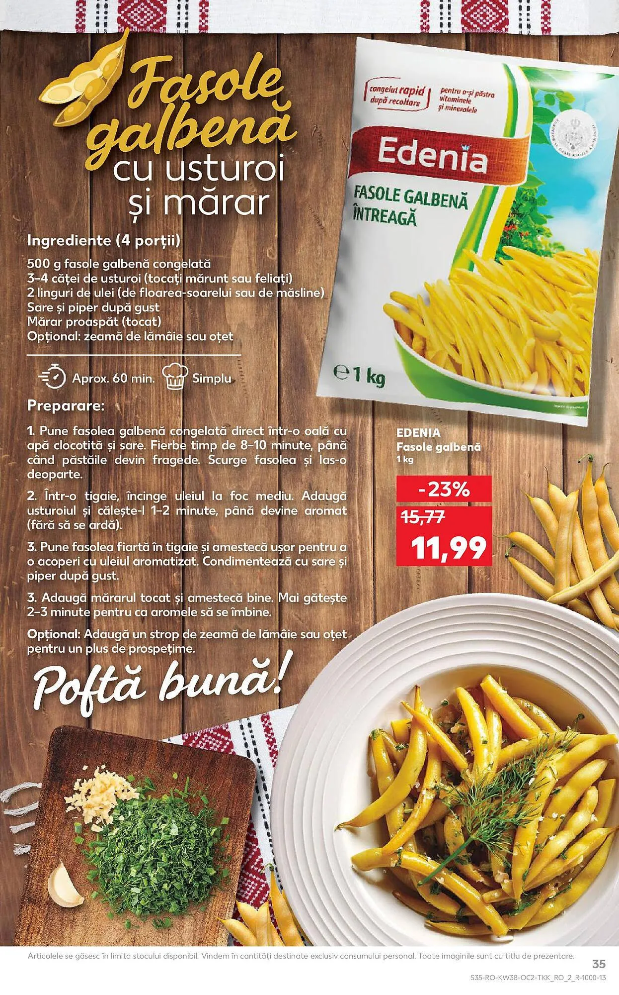 Catalog Catalog Kaufland de la 17 septembrie până la 23 septembrie 2025 - Revista Pagina 35