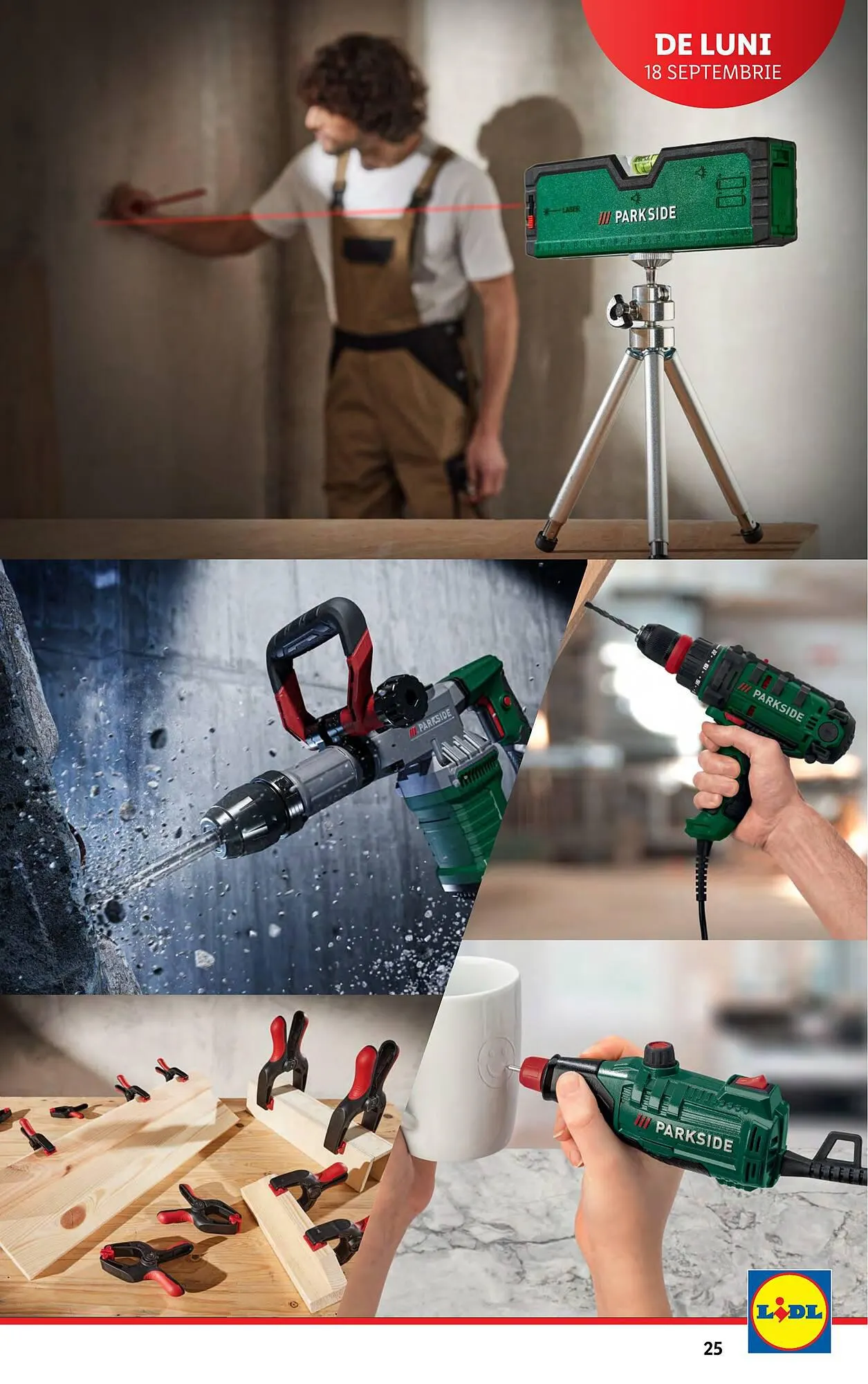 Catalog Lidl catalog de la 18 septembrie până la 24 septembrie 2023 - Revista Pagina 25