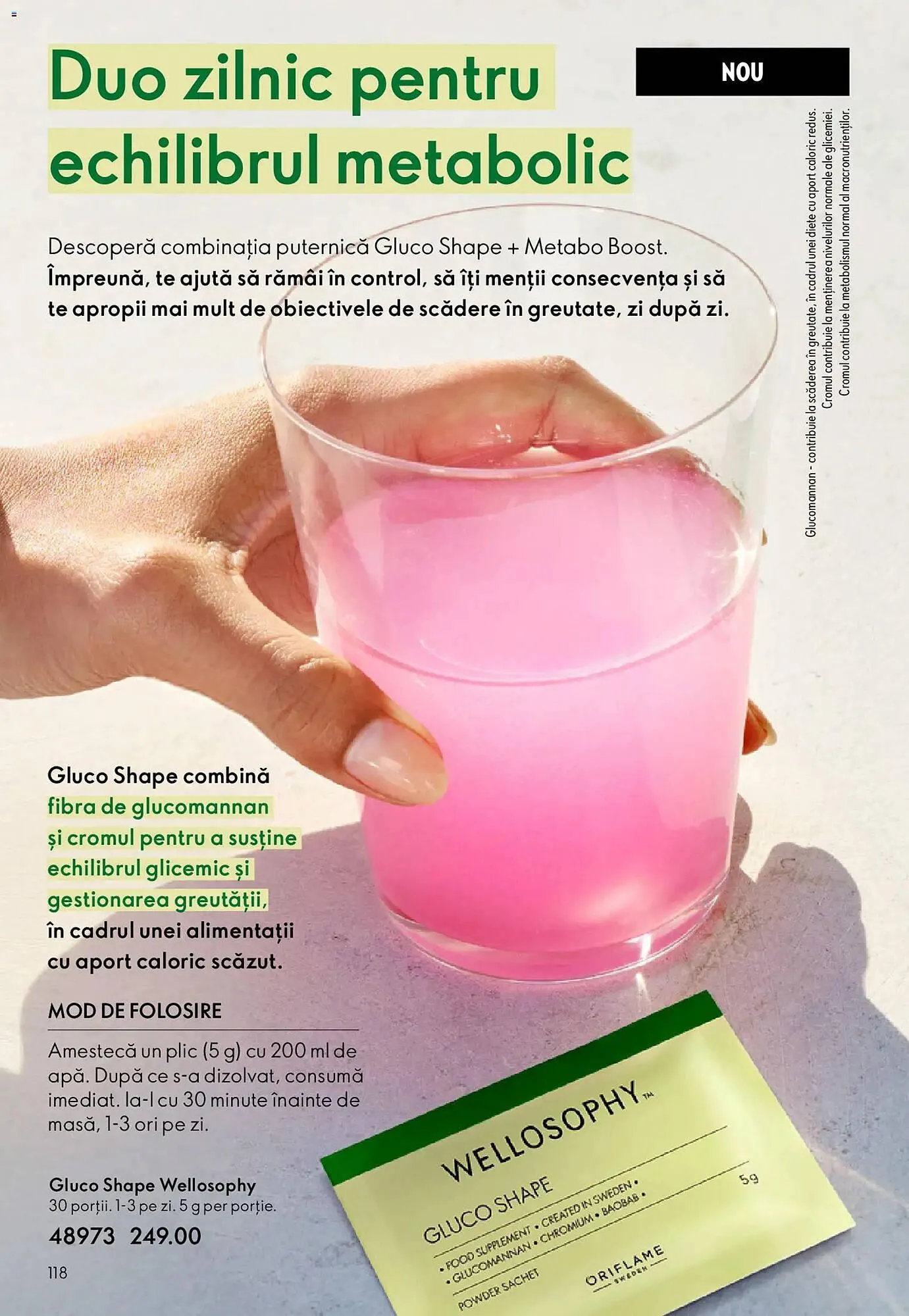 Catalog Catalog Oriflame de la 26 mai până la 16 iunie 2026 - Revista Pagina 118