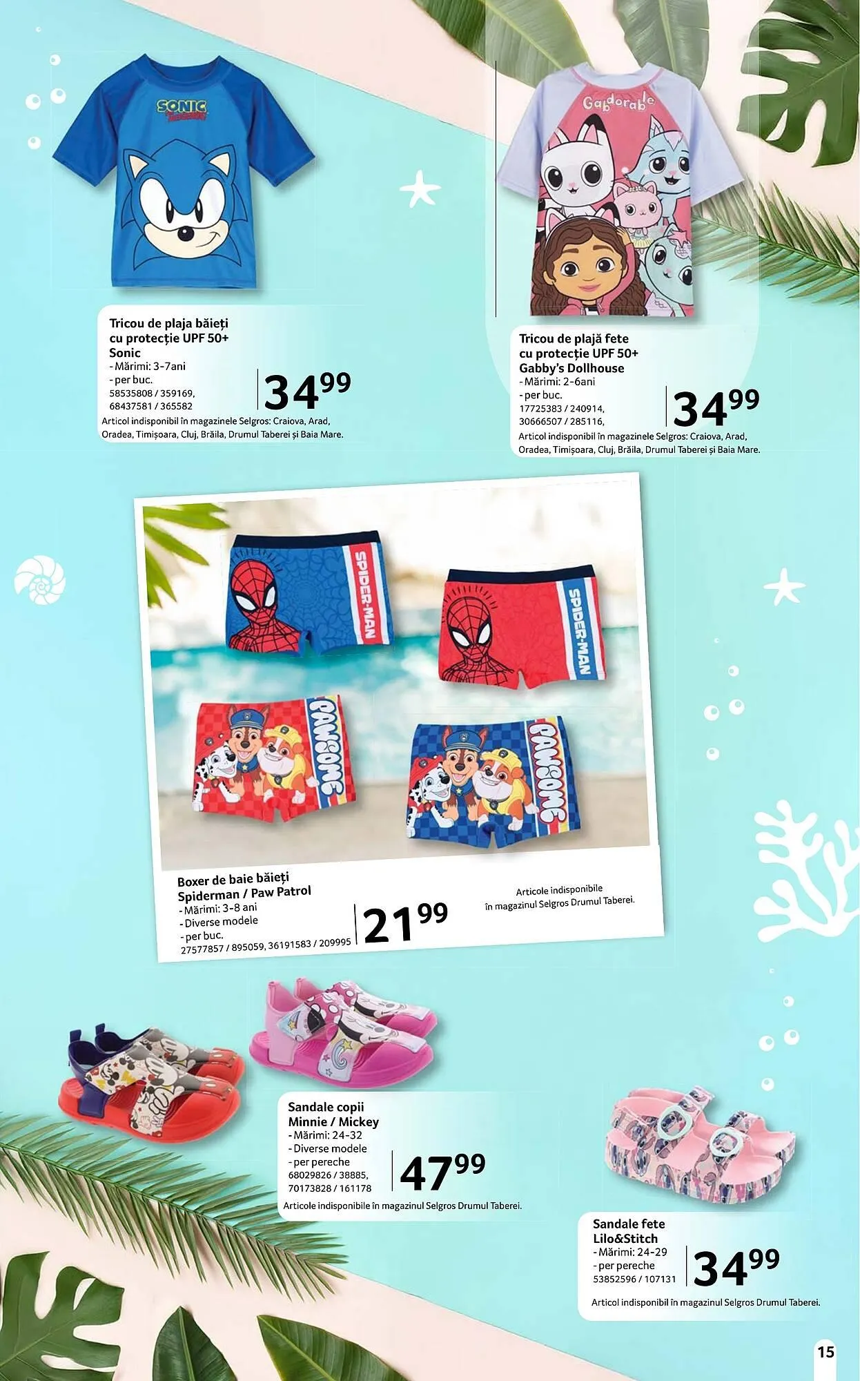 Catalog Catalog Selgros de la 13 iunie până la 10 iulie 2025 - Revista Pagina 15