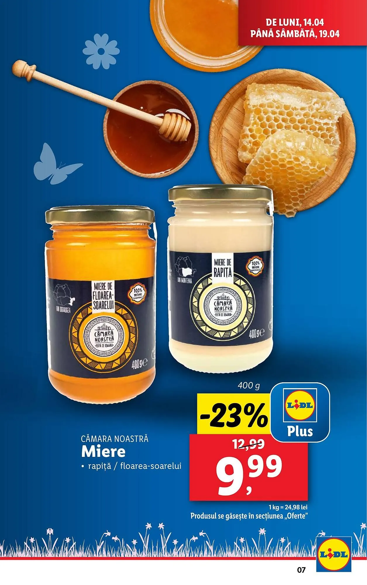 Catalog Catalog Lidl de la 14 aprilie până la 19 aprilie 2025 - Revista Pagina 7