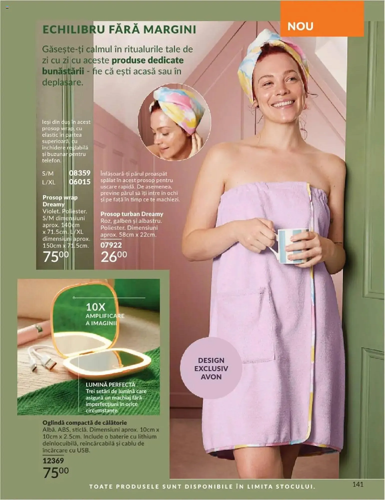 Catalog Catalog Avon de la 31 mai până la 30 iunie 2025 - Revista Pagina 141