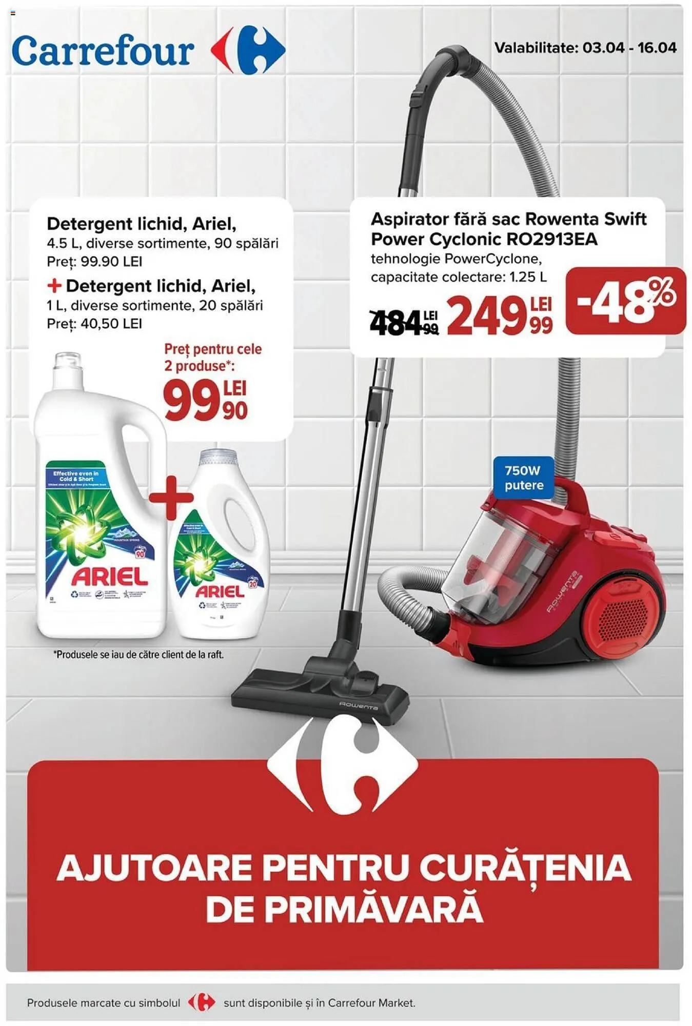 Catalog Carrefour catalog de la 3 aprilie până la 16 aprilie 2024 - Revista Pagina 1