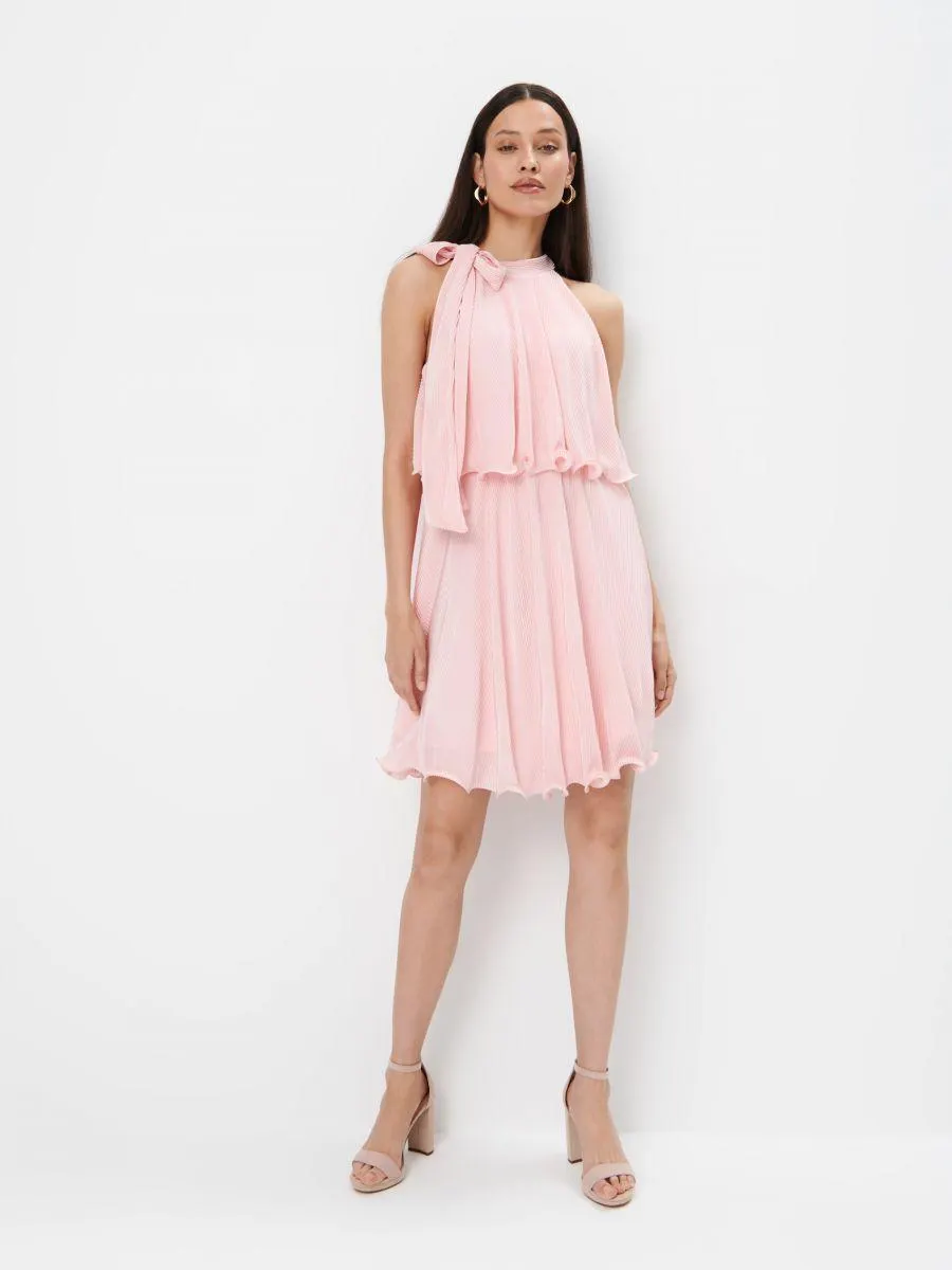 Rochie mini plisată