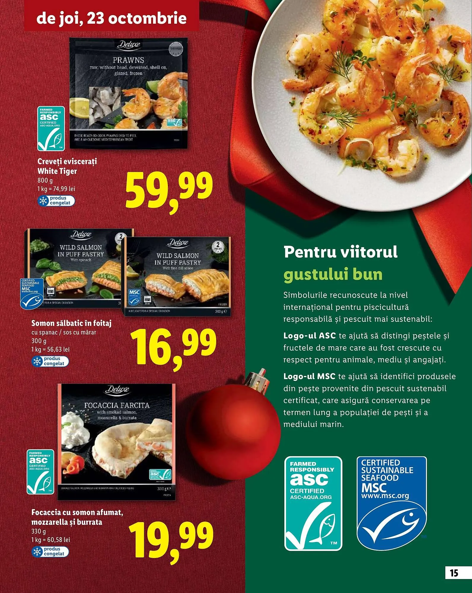 Catalog Catalog Lidl de la 15 octombrie până la 31 decembrie 2025 - Revista Pagina 15