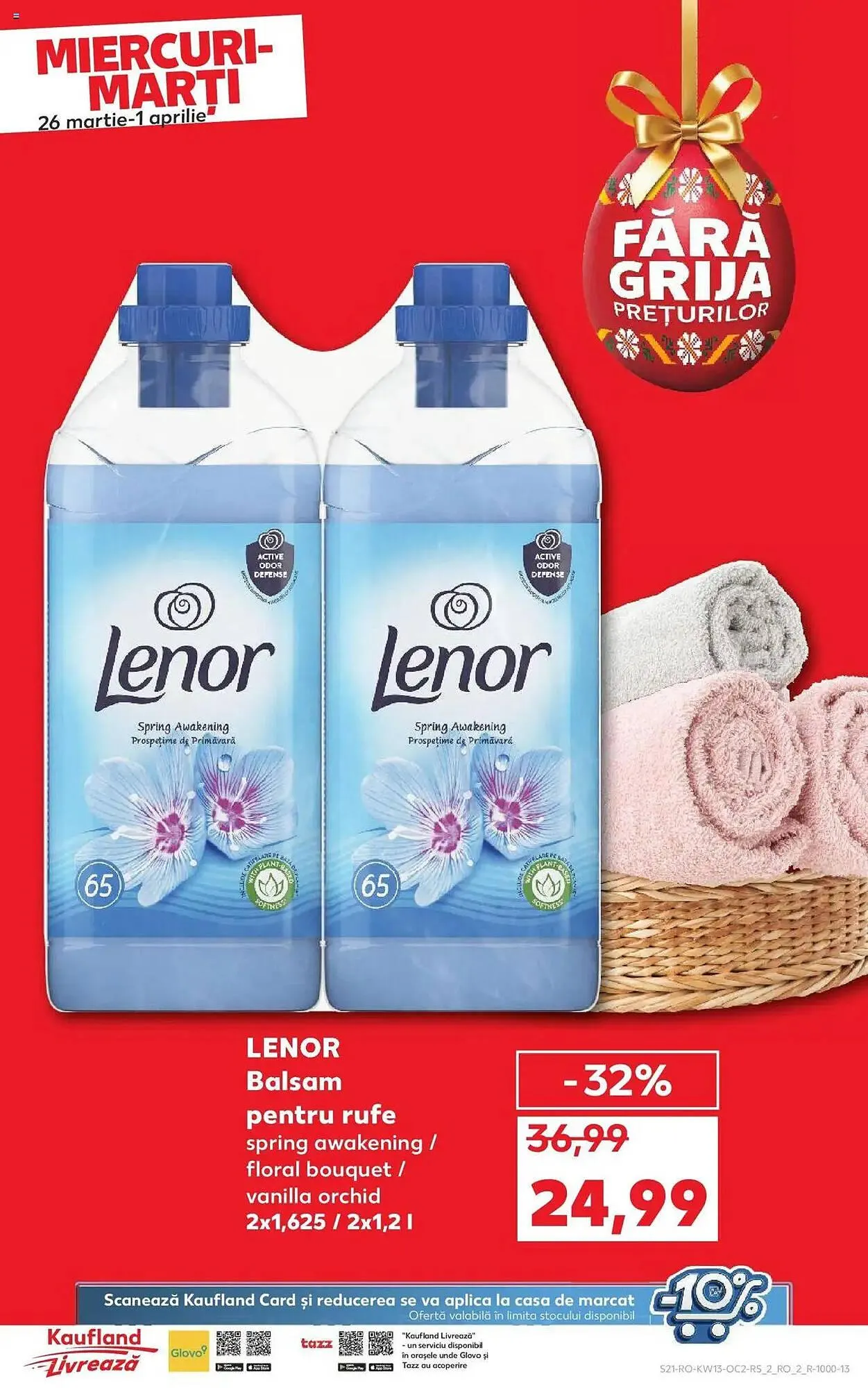 Catalog Catalog Kaufland de la 26 martie până la 1 aprilie 2025 - Revista Pagina 21