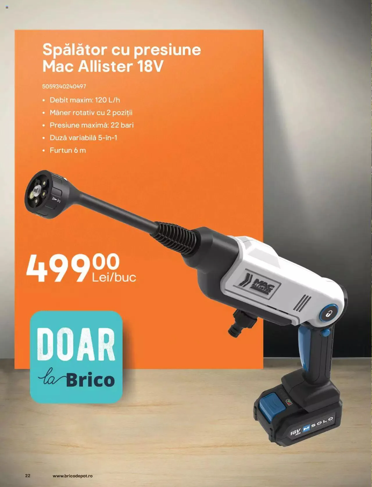 Catalog Brico Depot catalog - Grădină de la 7 aprilie până la 30 septembrie 2023 - Revista Pagina 22