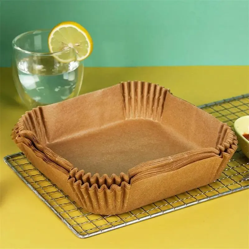 Hartie pentru Airfryer patrata 20x20cm